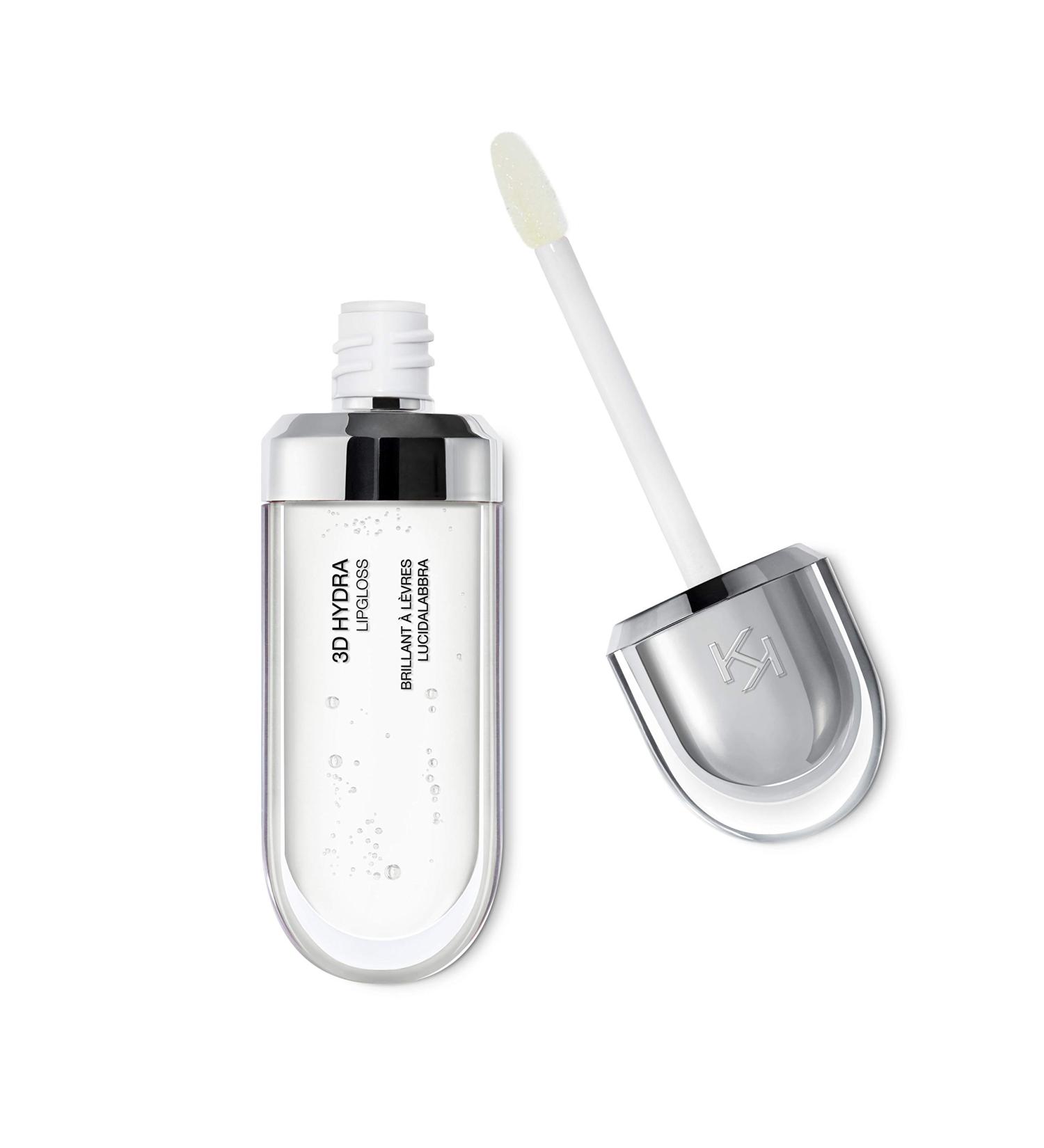 Kiko MILANO 3D Hydra Lip Gloss 01 - Clear Non-Comedogenic Lipgloss for Professional Makeup from Italy - Buy Online on GoSupps.com