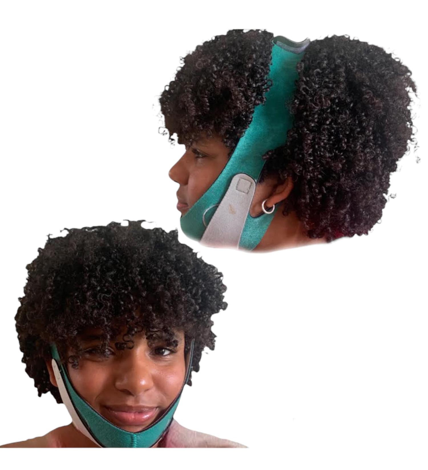 Double Chin Reducer Strap | V Line Face Bandage | V Shaped Slimming Face Mask | Jaw Shaper & Face Slimming Mask | Anti-Snoring V Line Lifting Mask - Buy Online on GoSupps.com