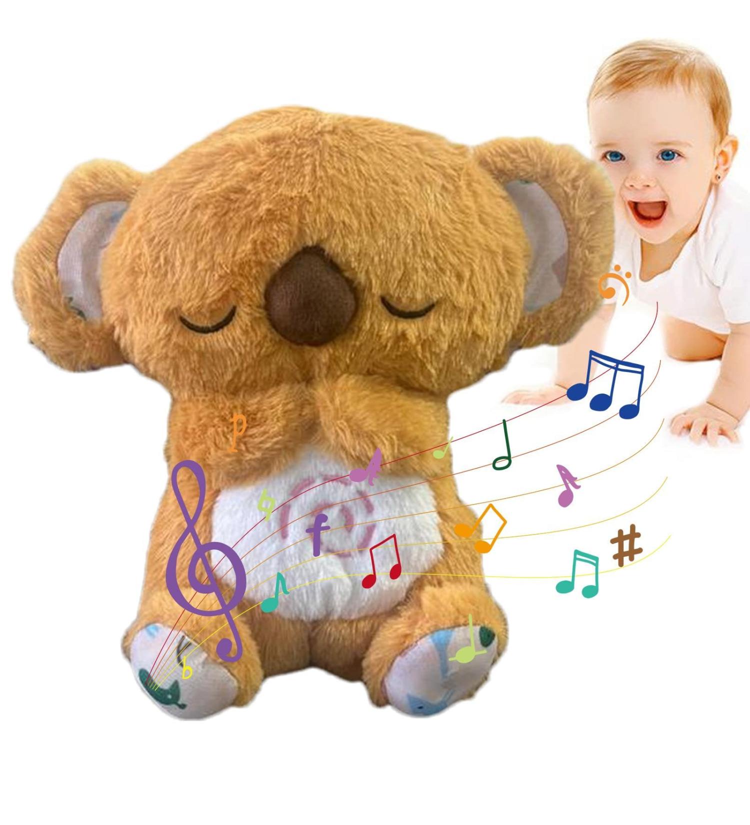 Slumber Otters with Heartbeat | Soothing Koalab r & Cuddly Breathing Plush Toys for Calming Relief | Perfect for International Shipping - Buy Online on GoSupps.com