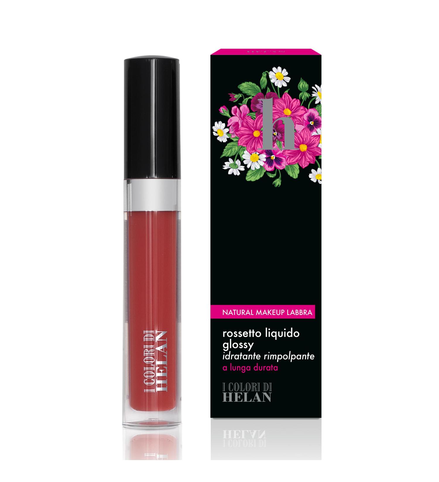  Helan Helan Colors - Long-lasting liquid lipstick luminous non-sticky lip gloss moisturizing lip balm action with castor oil and shea butter. - Buy Online on GoSupps.com