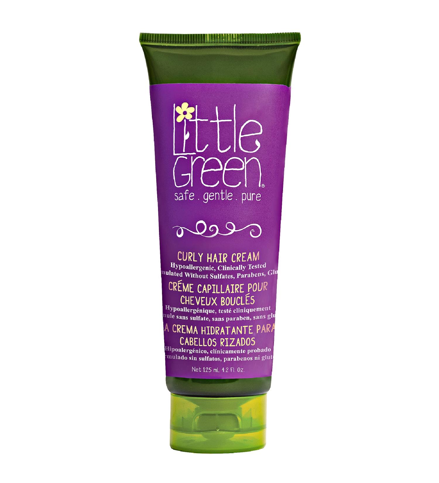 Little Green Kids Curly Hair Cream 4.2oz - Nourishing and Hydrating Formula - Buy Online on GoSupps.com