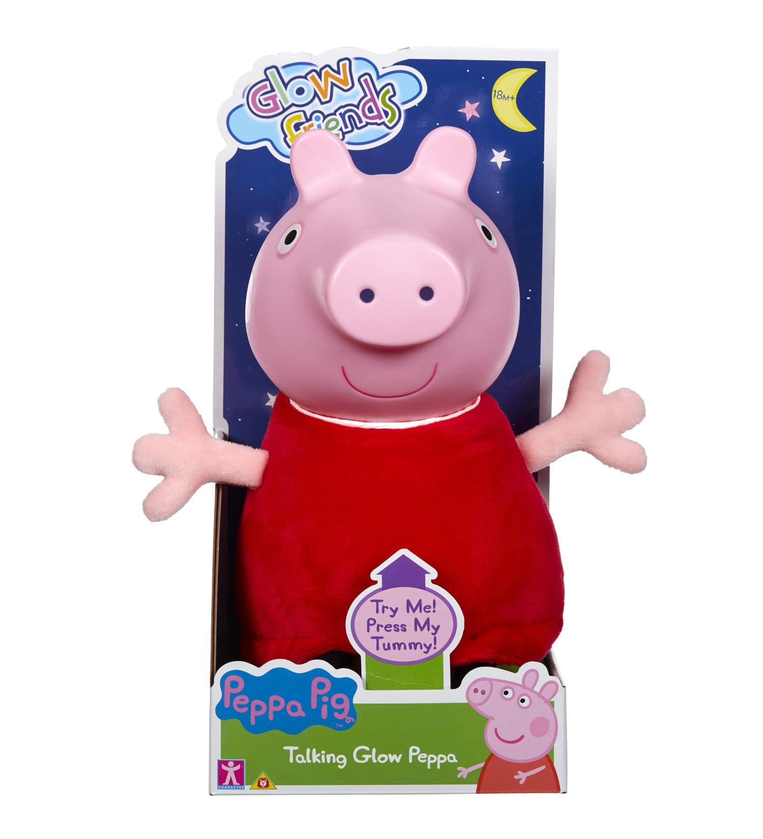 Peppa Pig Glow Friends Talking George Interactive Toy | Light-Up Face & Sound Effects | Gift for 3-5 Year Olds - Buy Online on GoSupps.com