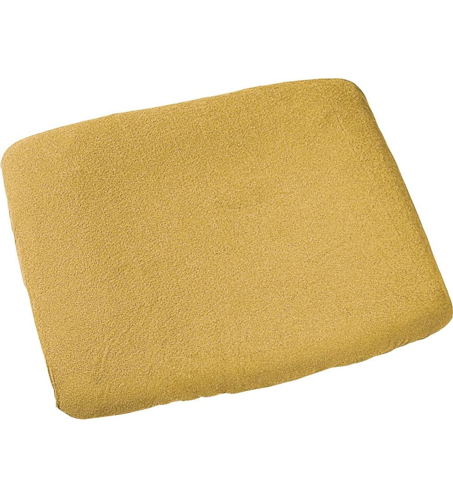 Odenw lder terry cloth cover for changing mats 75 x 85 cm (mustard yellow)
