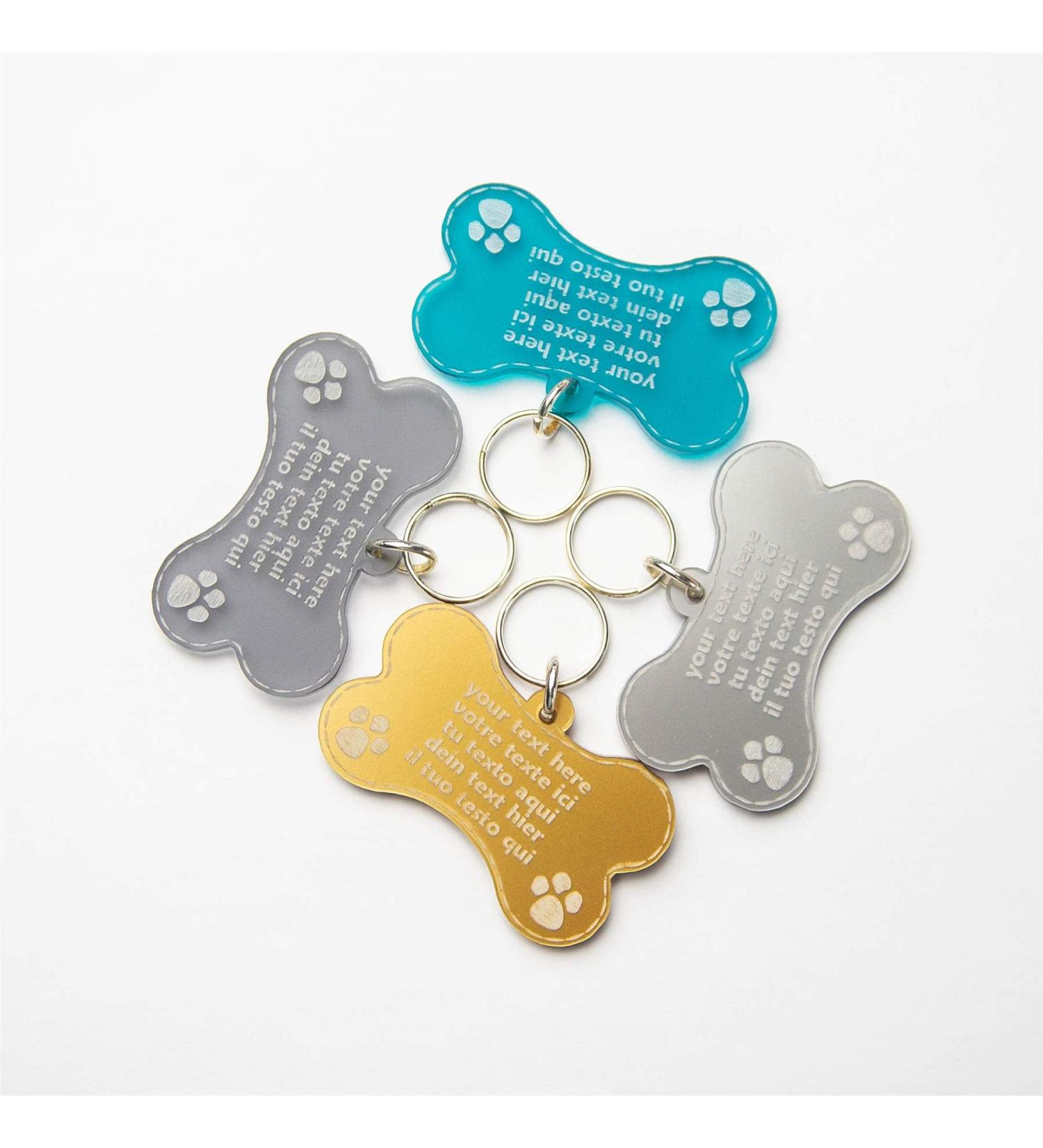 Luxury dog brand |Distribution brands |Cats name signs |Graved personalized pet ID |Dog collar day |Cats name signs |4 colors |8 shapes |3 sizes