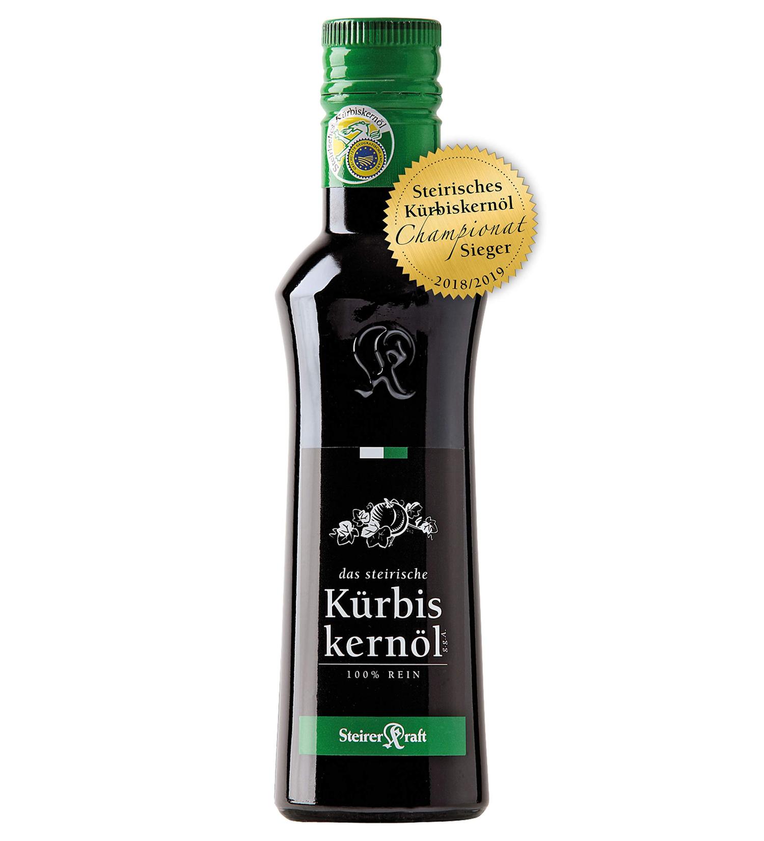 Buy Styrian Pumpkin Seed Oil PGI Premium (250 ml) | Authentic Taste | International Shipping - Buy Online on GoSupps.com