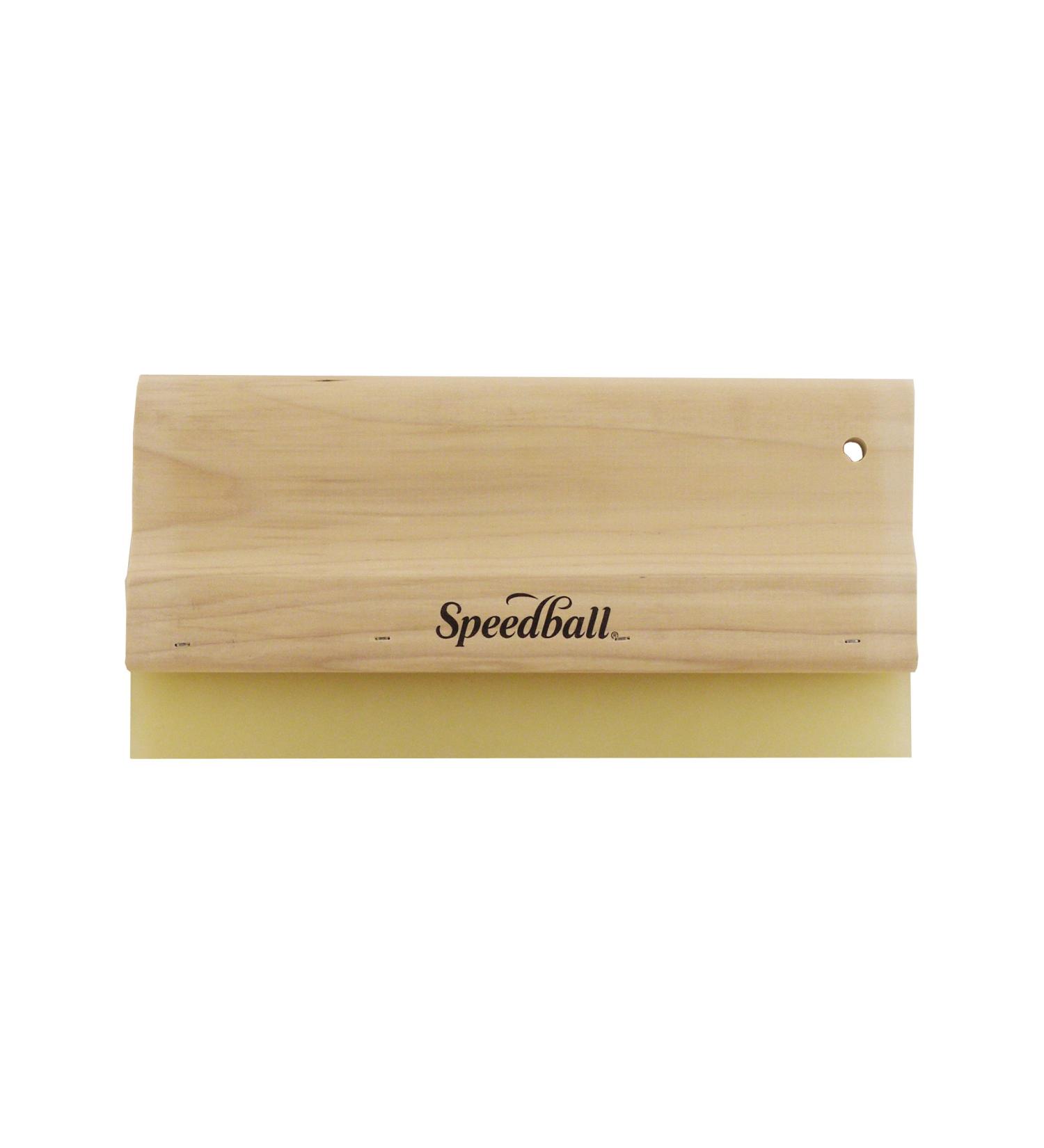 Speedball Urethane Squeegee  12-Inch for Silk Screen Printing Graphics on Paper  Cardboard  and Wood