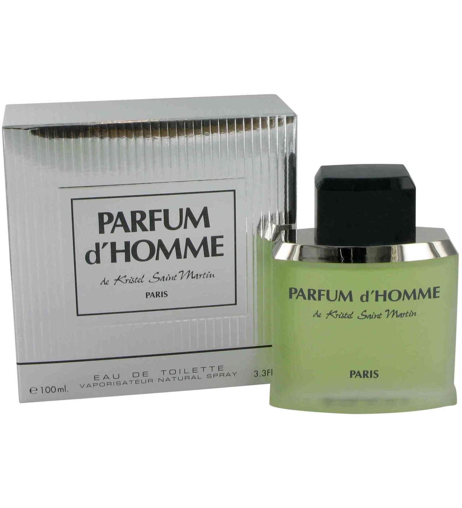 Parfum D' Homme Men Eau-de-toilette Spray by Kristel Saint Martin 3.4 Ounce