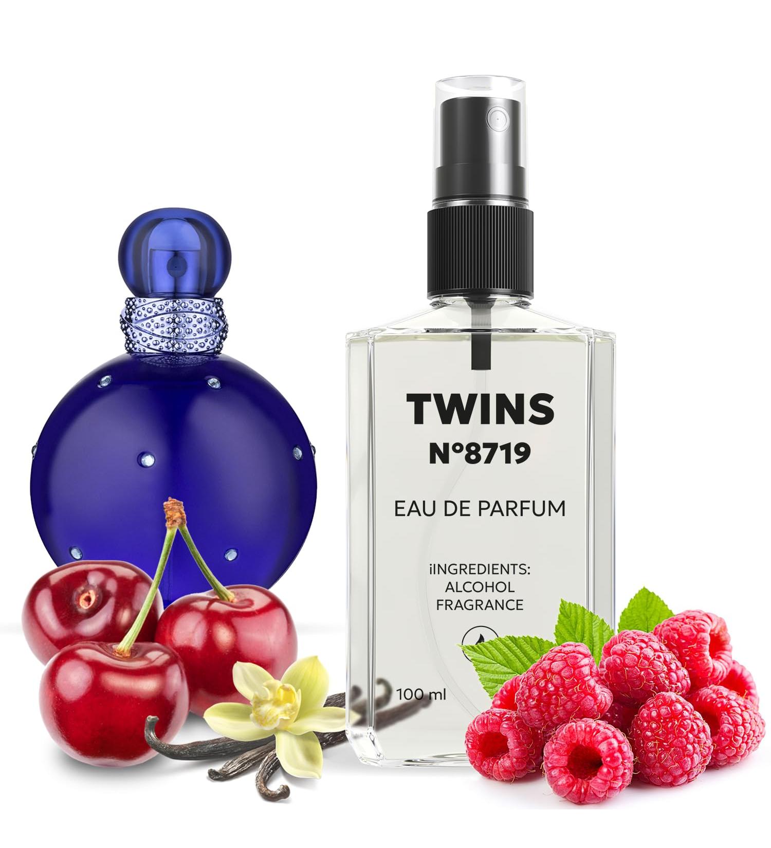 TWINS Impression of Midnight Fantasy | Unisex Perfume for Women and Men Eau de Parfum | No.8719 | 3.4 Fl Oz / 100 ml Britney Spears Midnight Fantasy Impression - Buy Online on GoSupps.com