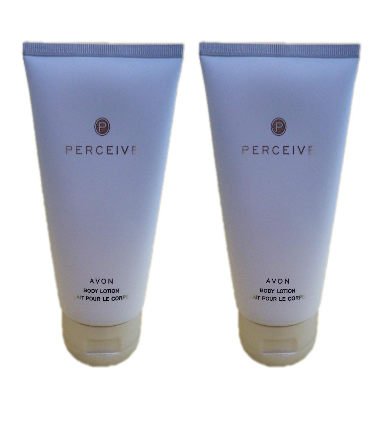 2 x avon perceive body lotion 150ml