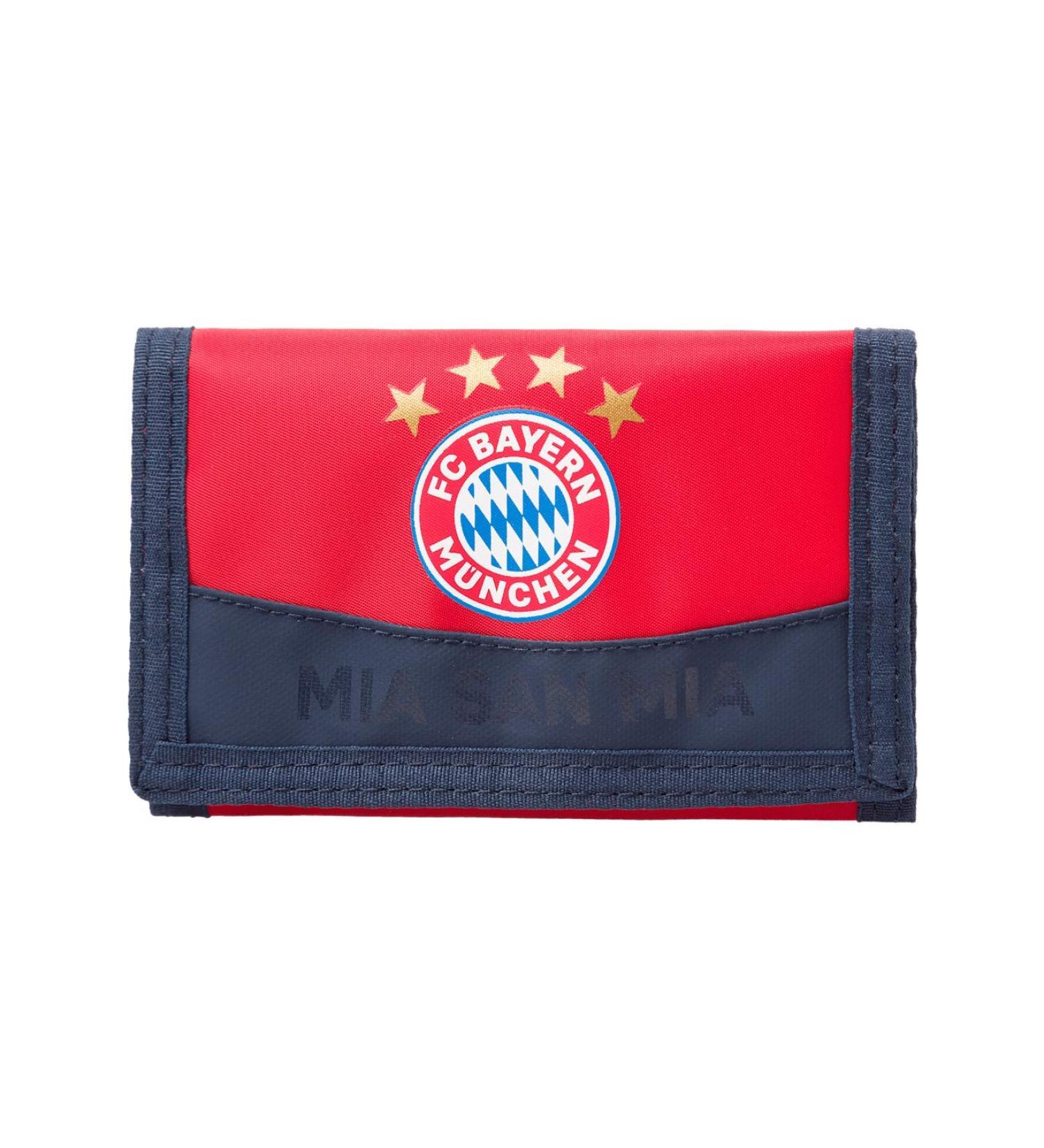 FC Bayern Munich Wallet - MIA SAN MIA Red | Official Merchandise for Fans - Buy Online on GoSupps.com