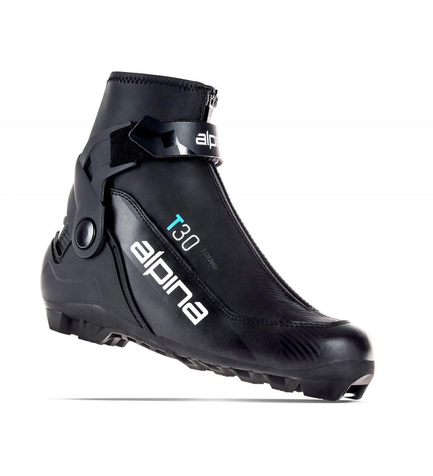 Alpina Women's T30 Eve Cross Country Ski Boots 2022 Black/White 38.0