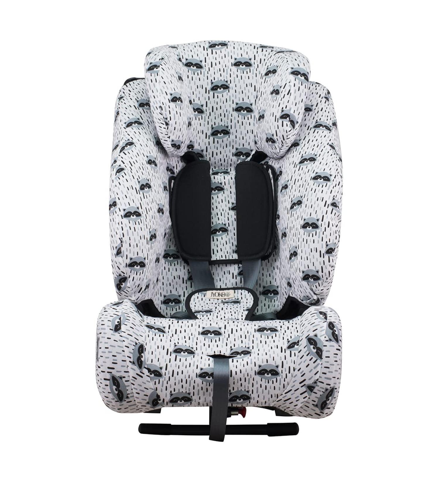 JYOKO Kids Cover Liner for Klippan Century & Triofix - Raccoon Design | Comfortable & Durable - Buy Online on GoSupps.com