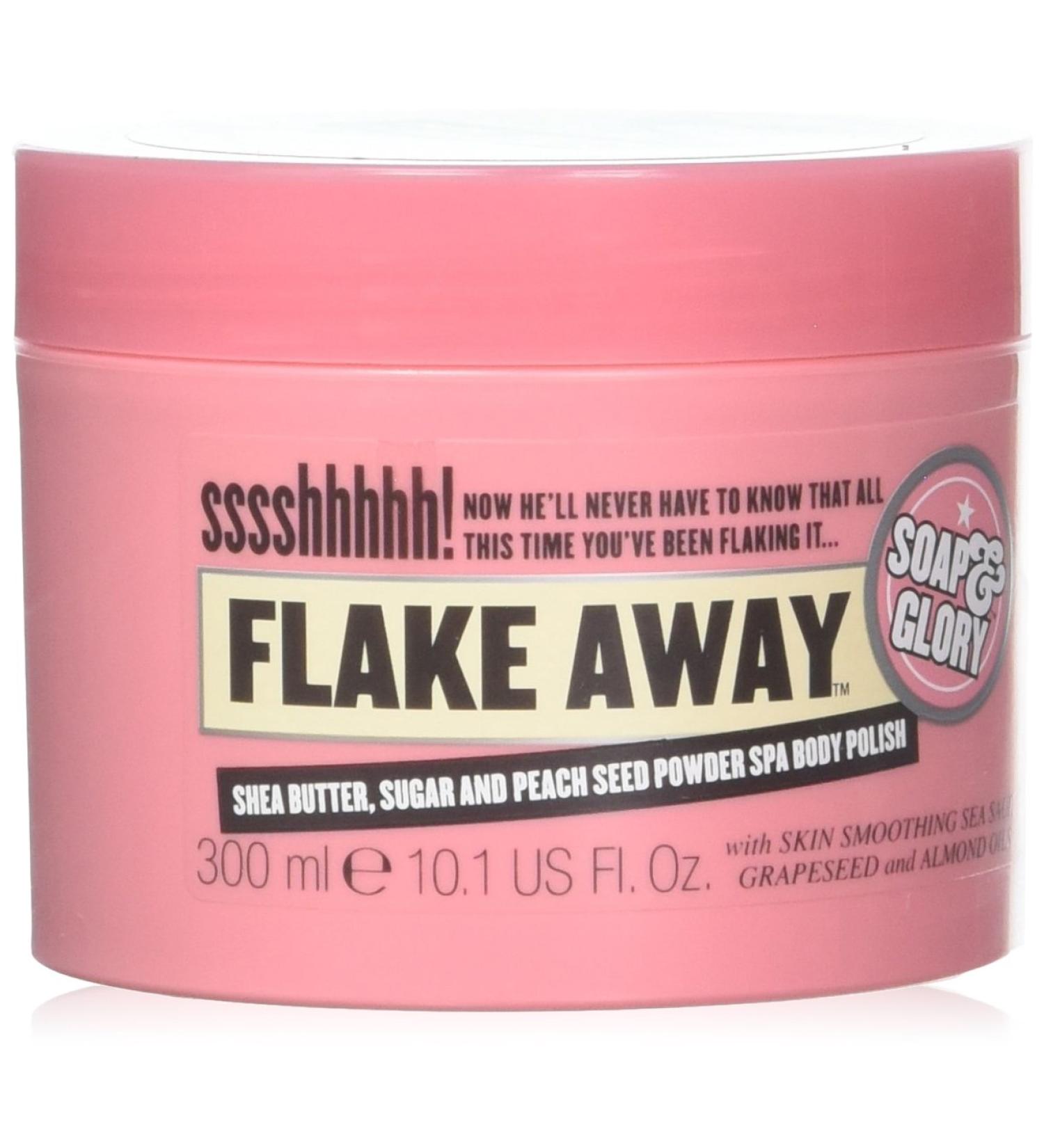 Buy Soap & Glory Flake Away Body Polish 10.1 oz - Exfoliating Scrub for Smooth Skin | International Shipping Available - Buy Online on GoSupps.com