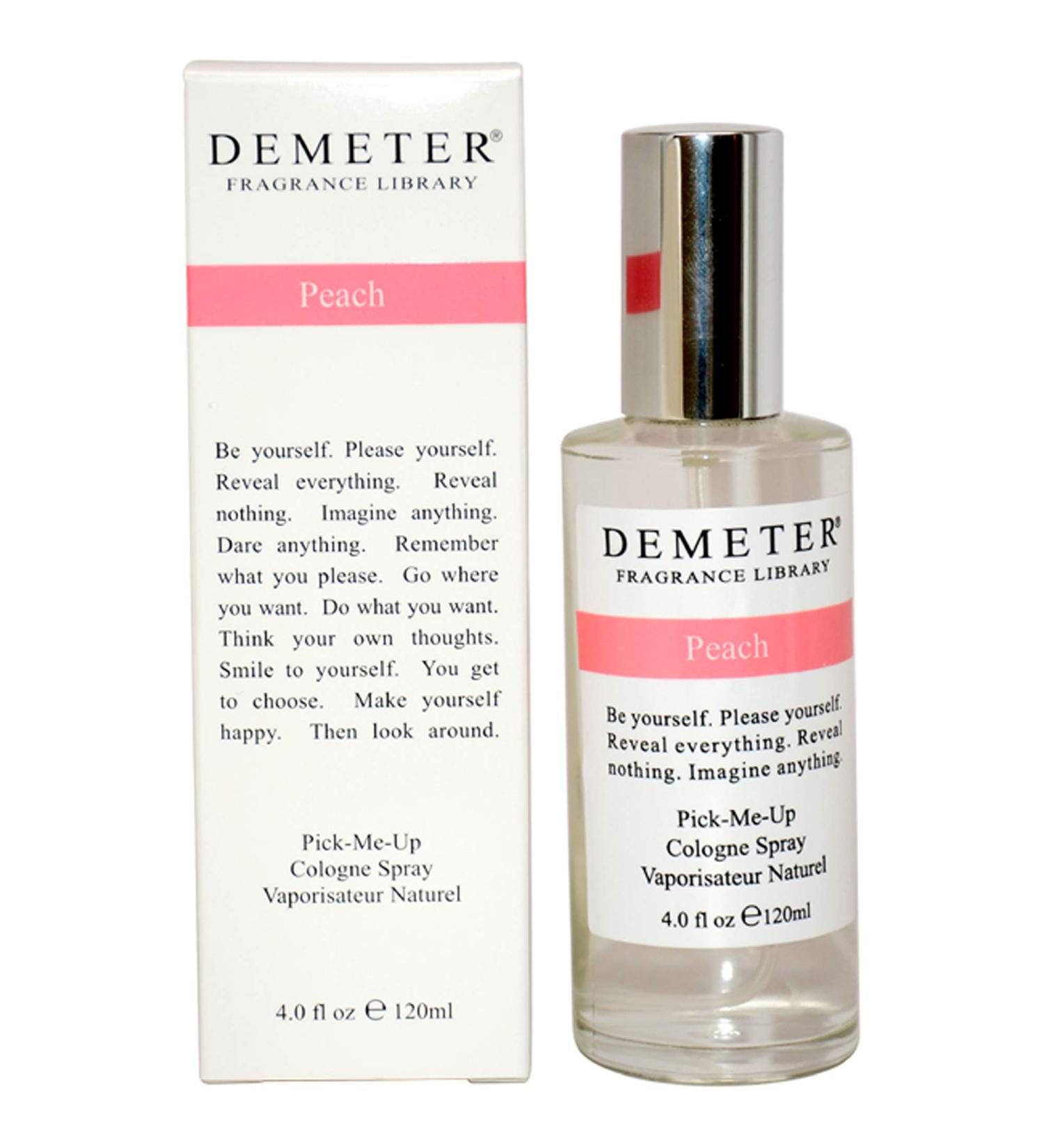 Demeter Cologne Spray for Women Peach 4 Ounce Peach 4 Fl Oz (Pack of 1)