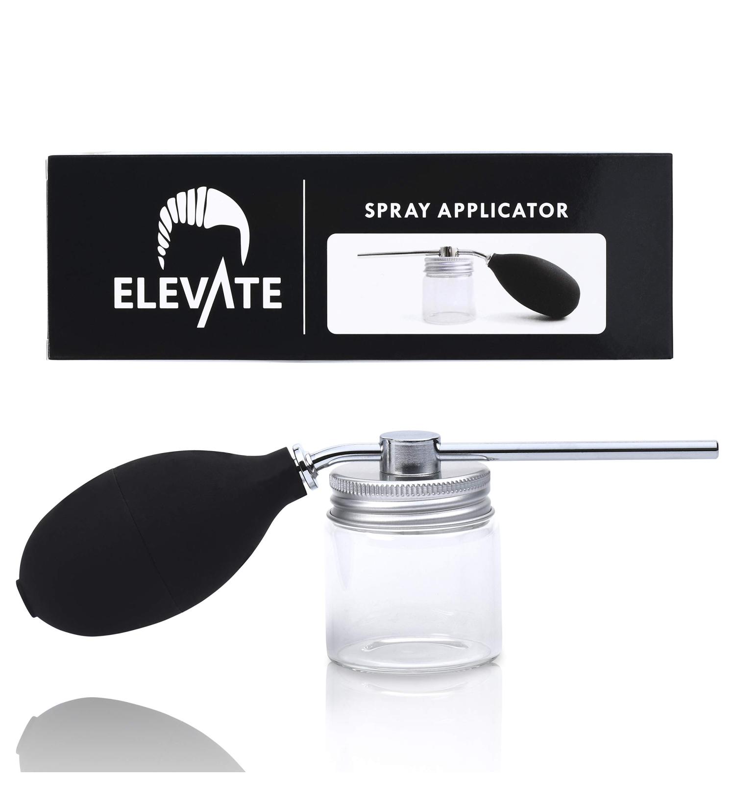 ELEVATE Hair Fibers Spray Applicator Pump Nozzle for Thinning Hair - Professional Hair Loss Concealer for Men and Women - Buy Online on GoSupps.com