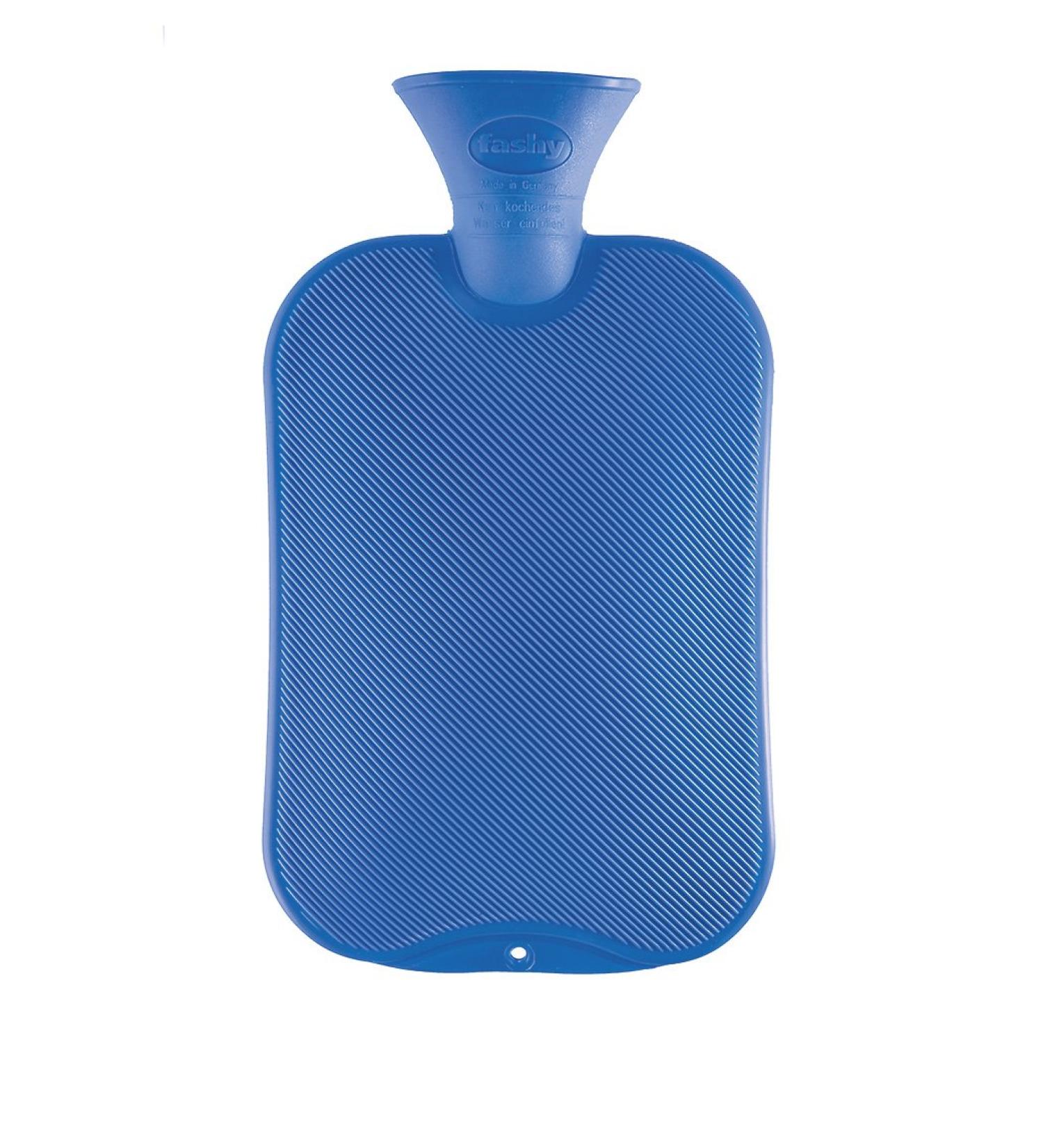 Fashy Hot Water Bottle Classic - Assorted Colors - Made in Germany - Buy Online on GoSupps.com
