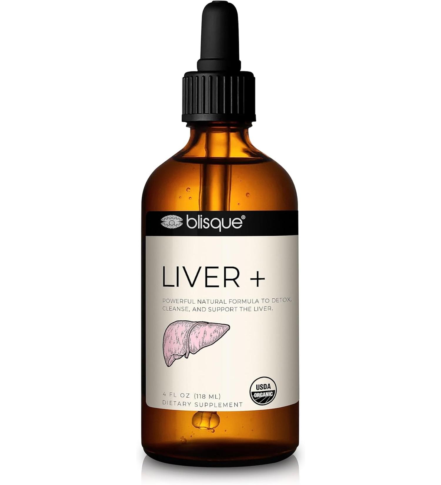 Bisque Organic Liver Support Complex Supplement - Detox and Cleanse - Buy Online on GoSupps.com