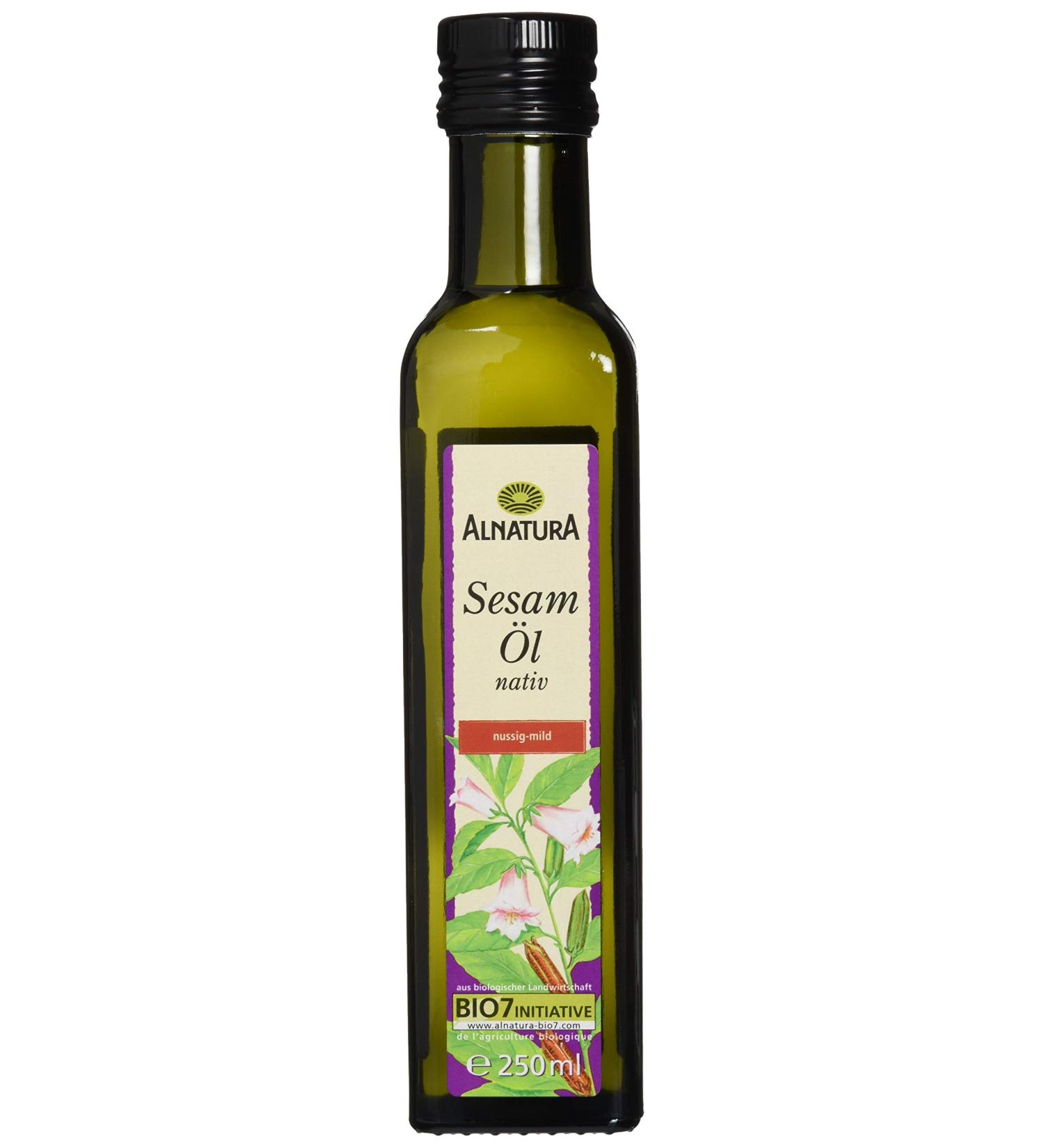 Alnatura Organic Virgin Sesame Oil 250ml - Premium Quality International Shipping - Buy Online on GoSupps.com