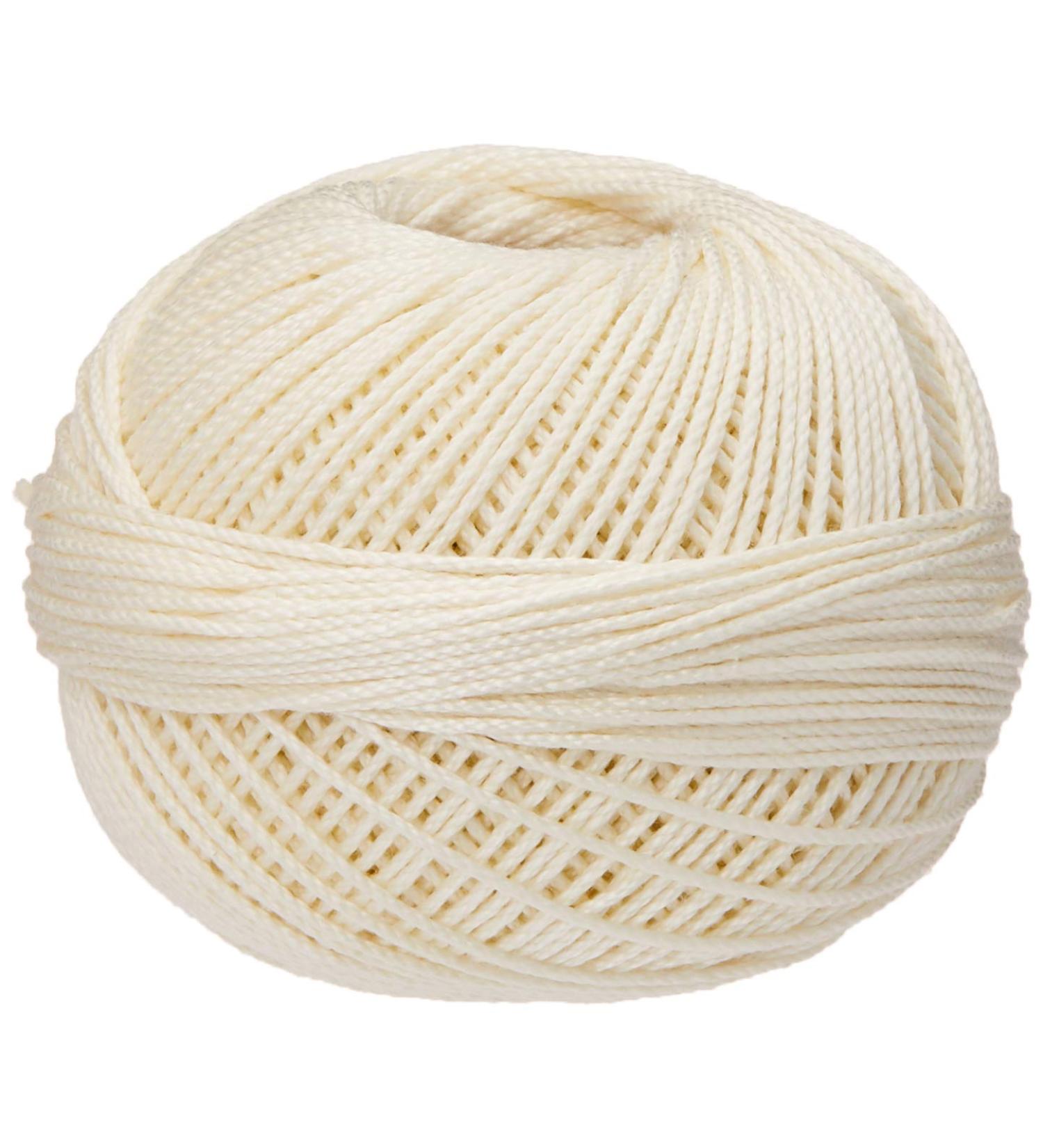 Handy Hands Lizbeth Egyptian Cotton Size 3 Thread (50g, 120 yards) - Cream | HH03610 - Buy Online on GoSupps.com