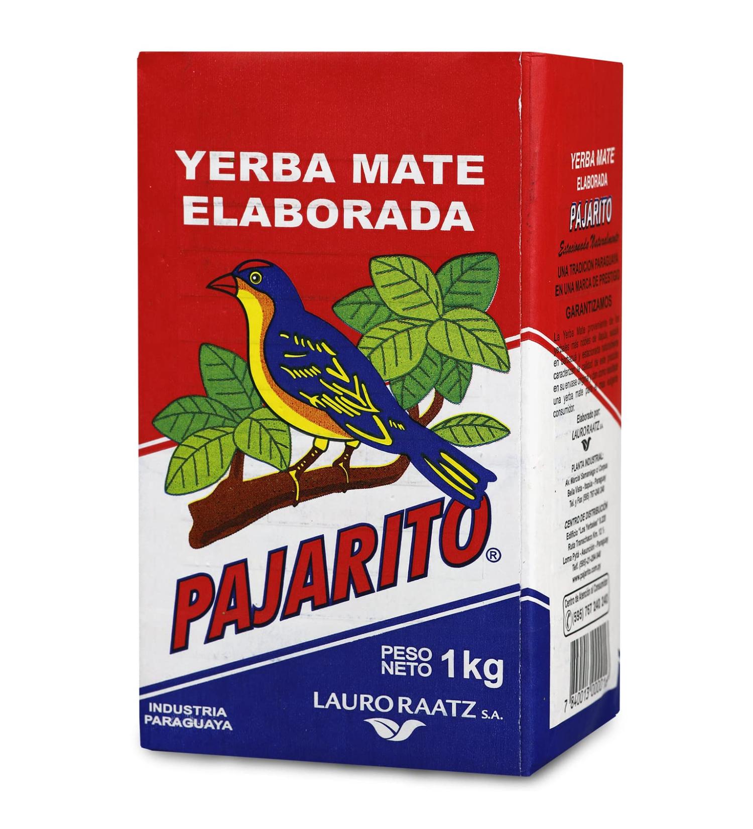  Yerbee Yerba Mate Pajarito Traditional Tea Set 1 kg | Paraguayan Yerba Mate | Detox and Energy Drinks - Buy Online on GoSupps.com
