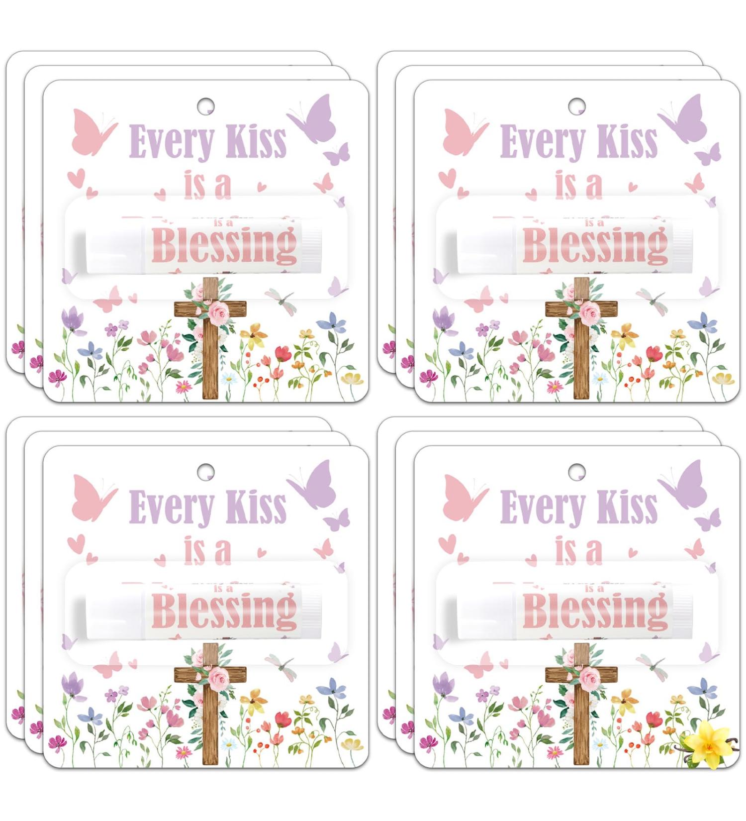 5 Pack Easter Christian Lip Balm Gifts Bulk Bible Verse Lip Balms Religious Presents Church Scripture Inspirational Lips Care for Women Coworker Employee Teacher Spring Appreciation Party Favor - Buy Online on GoSupps.com