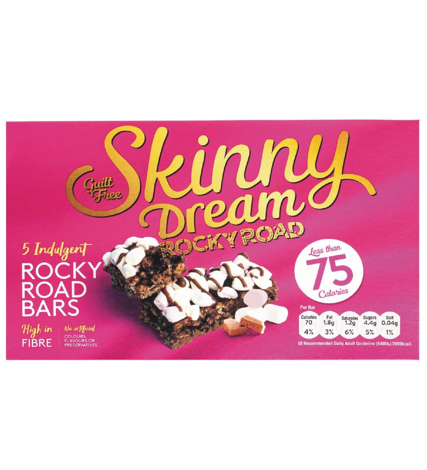 Skinny Dream Rocky Road Bars 5x20g