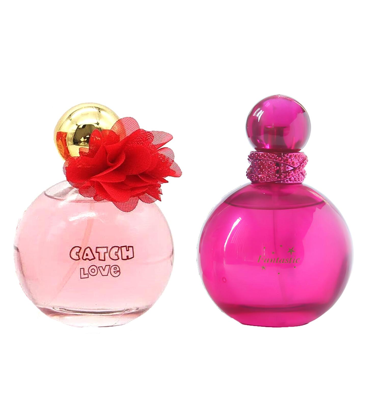 Women's Perfume Combo Catch Love & Fantastic Eau De Parfum Long Lasting Fragrance 3.4 Fl Oz Spray Each for Daily Used - Buy Online on GoSupps.com