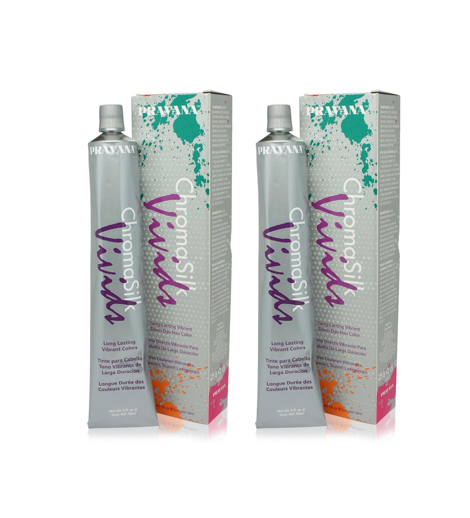 PRAVANA ChromaSilk Vivids Orange 3 oz - Pack of 2 | Vibrant Hair Color - Buy Online on GoSupps.com