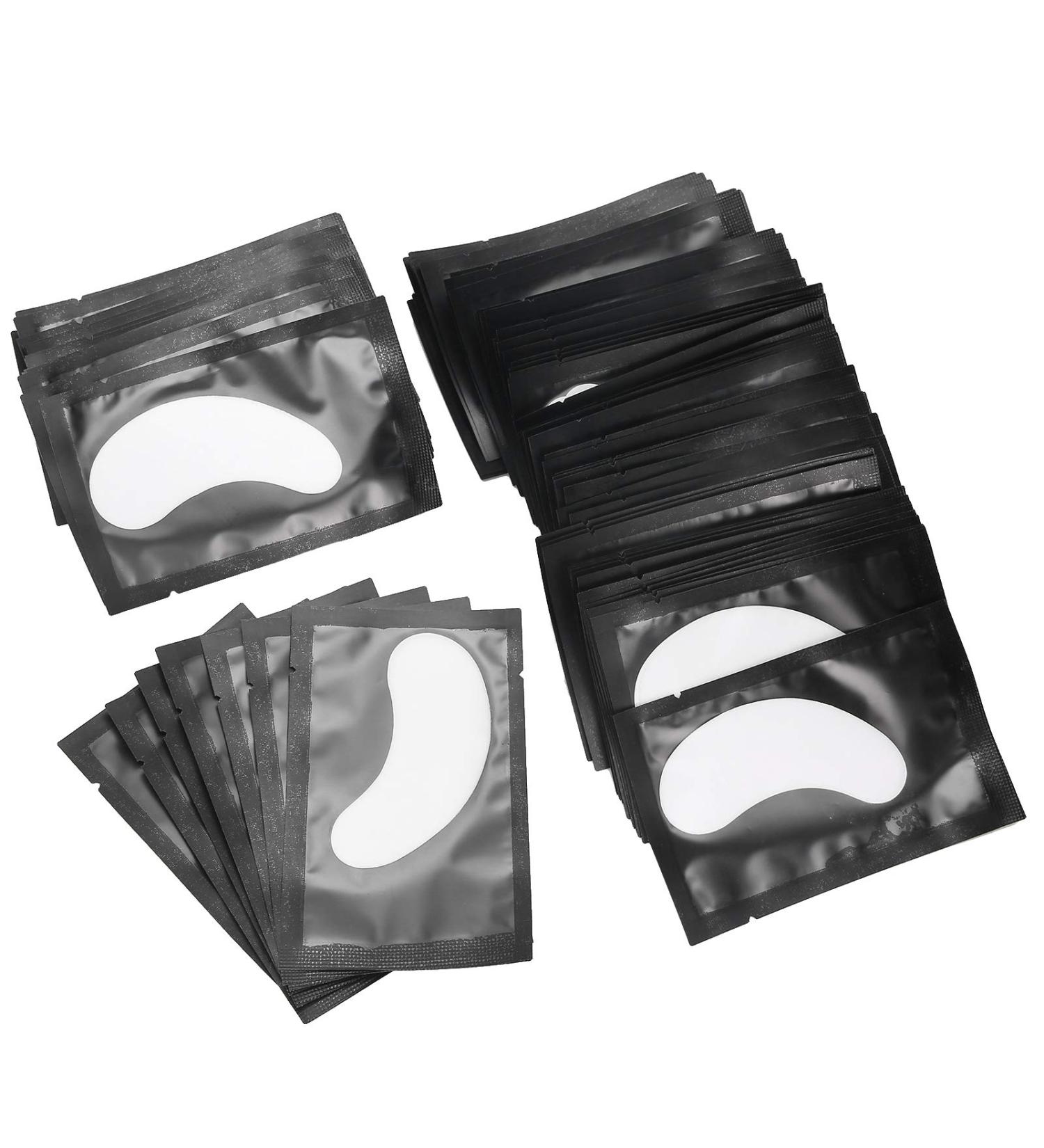 Brrnoo Eyelash Extension Pads - 100 pcs Lint-Free Gel Eye Pads for Lash Extensions | Durable Comfortable & Essential for Professionals - Buy Online on GoSupps.com