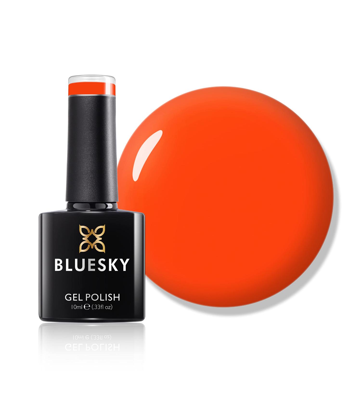 Bluesky Bright Orange Neon 05 Nail Gel Polish UV LED Soak Off 10ml