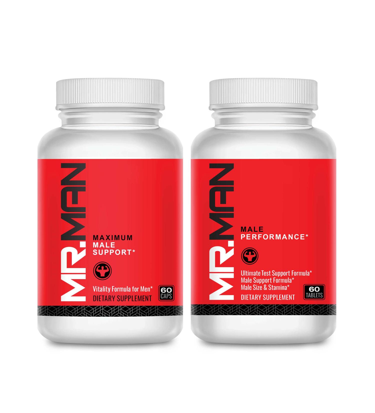 MR2- Male Fertility Stack - Preconception Supplement for Men - 2 for 1 Formula - Optimize Potency and Motility - Boost Desire and Performance - Lab Tested for Purity - 30 Day Supply - Buy Online on GoSupps.com