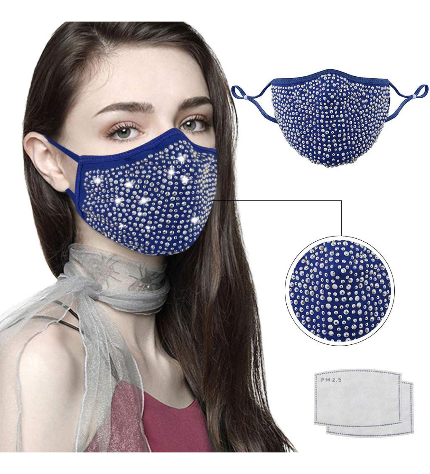 Lieikic Women's Halloween Mask - Washable Reusable & Breathable Neck Gaiter for Evening Parties - Buy Online on GoSupps.com