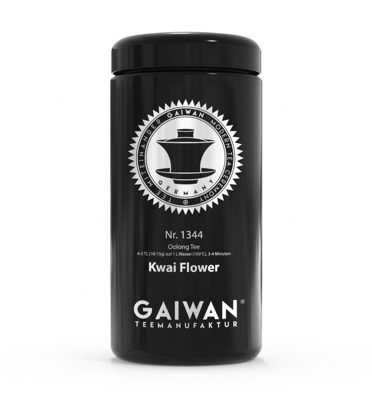 Buy Large Black Glass Tea Caddy - Airtight & Labeled for Loose Tea (250g 500g 1000g) | GAIWAN International Shipping - Buy Online on GoSupps.com