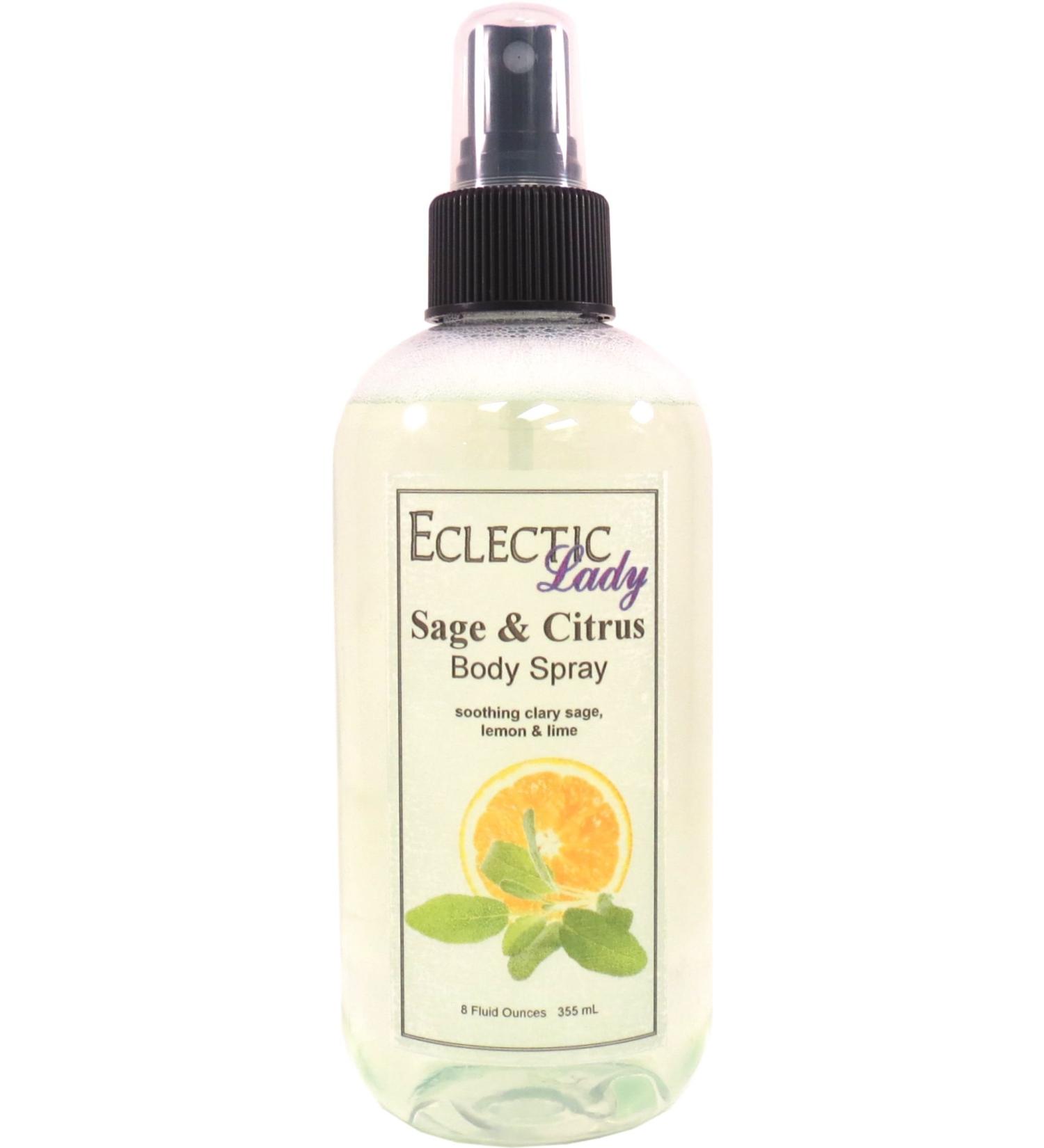 Sage And Citrus Body Spray 8 ounces Body Mist for Women with Clean Light & Gentle Fragrance Long Lasting Perfume with Comforting Scent for Men & Women Cologne with Soft Subtle Aroma For Daily 8 Fluid Ounces - Buy Online on GoSupps.com