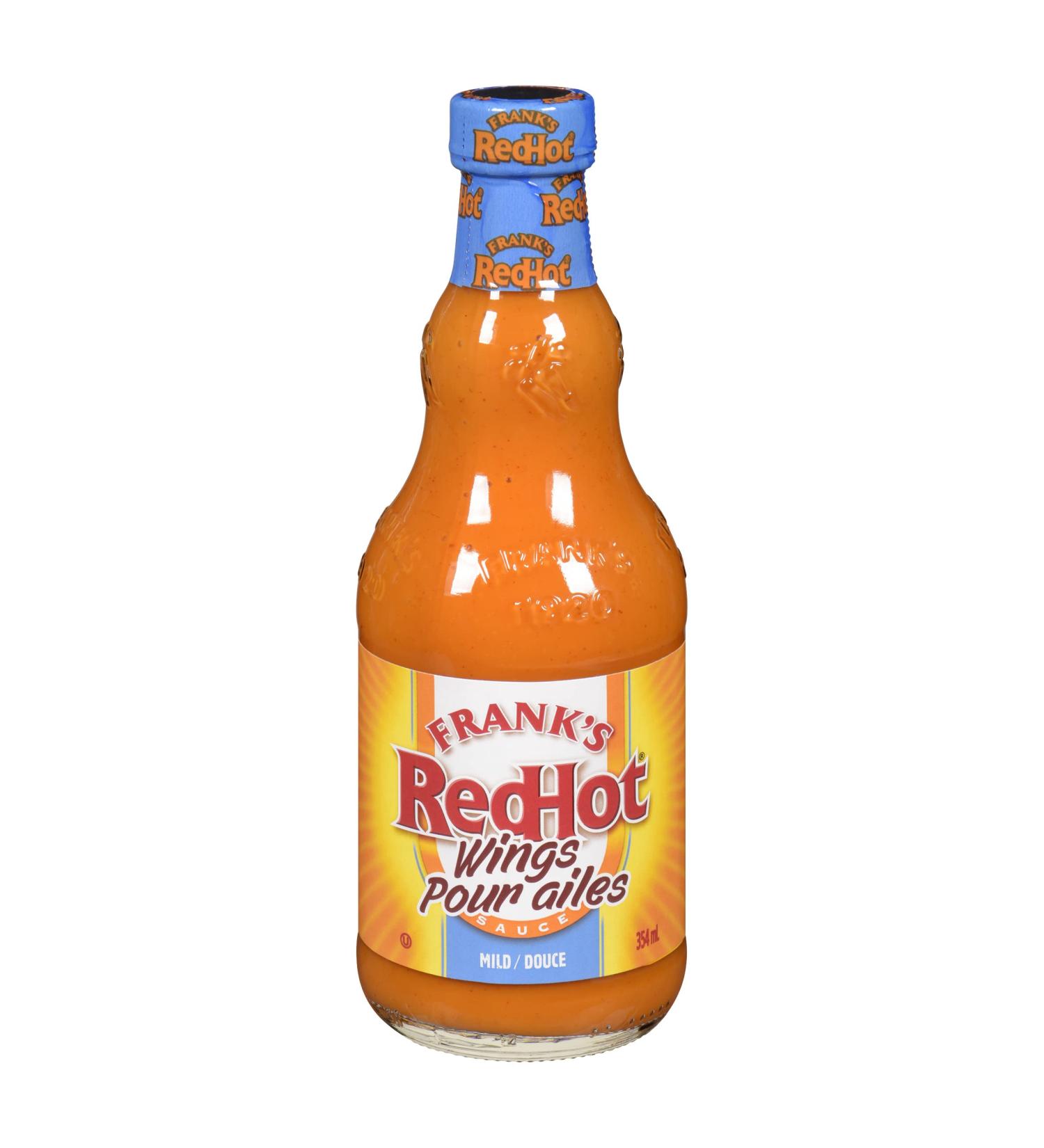 Frank's Redhot Hot Sauce Mild Wings 354mL Case Pack Count 12 - Buy Online on GoSupps.com