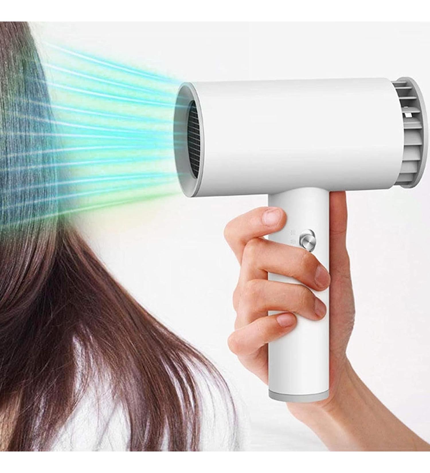 Cordless Hair Dryer USB Rechargeable Travel Hairdryers Hot/Cold Wind Battery Operated Hair Dryer for School Pet Care Hairdressing Oil Painting Drying Tools - Buy Online on GoSupps.com