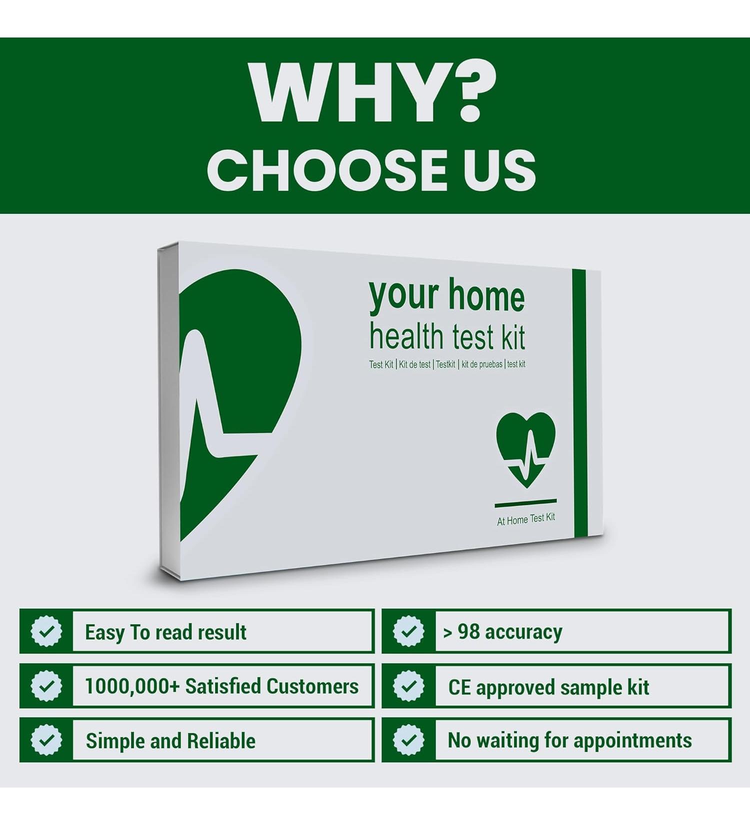 Bowel Cancer Test for Detecting Colon Bowel Home Test kit - Buy Online on GoSupps.com