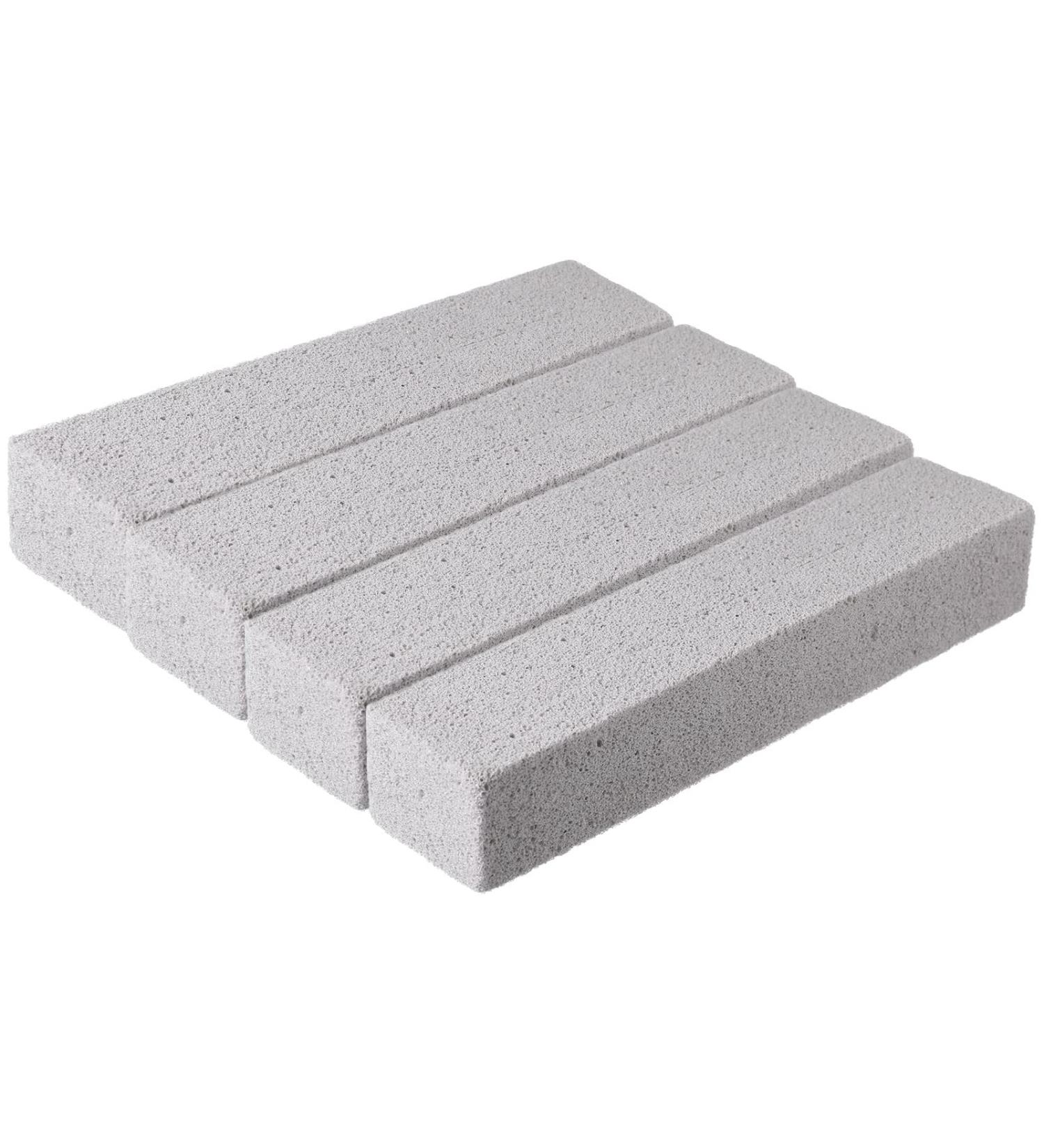 Yuffqopc Pumice Stone Cleaner Brick - 4 Pack Grill & Oven Cleaning Stone (15cm) | Effective Kitchen Roasting Tool - Buy Online on GoSupps.com