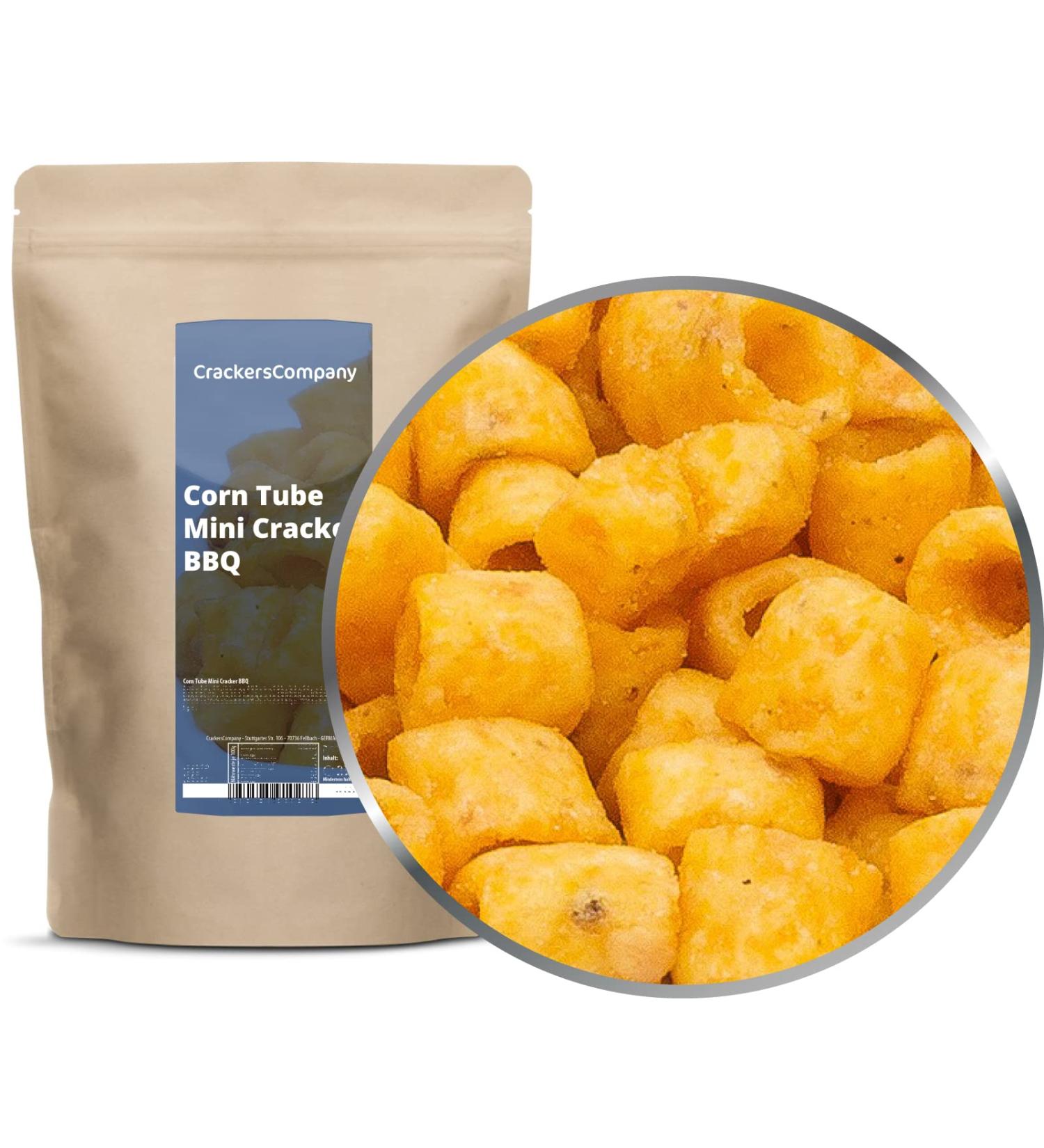  Crackerscompany 3 x 300g snack with delicious corn smoke flavor - Vegetarian mix - Buy Online on GoSupps.com