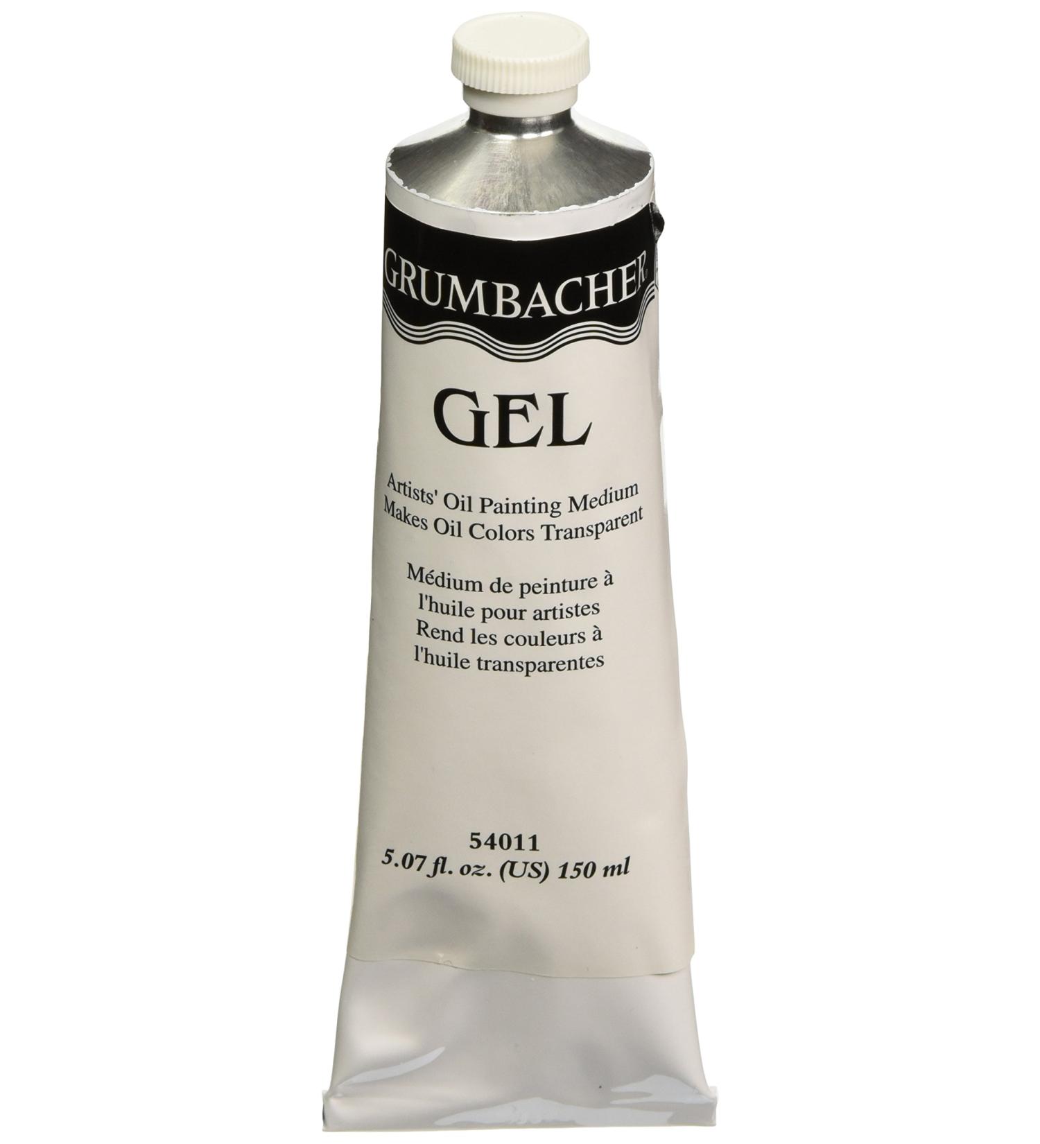 Grumbacher Transparentizer Gel - 5 oz Tube | Enhance Oil Colors - Buy Online on GoSupps.com