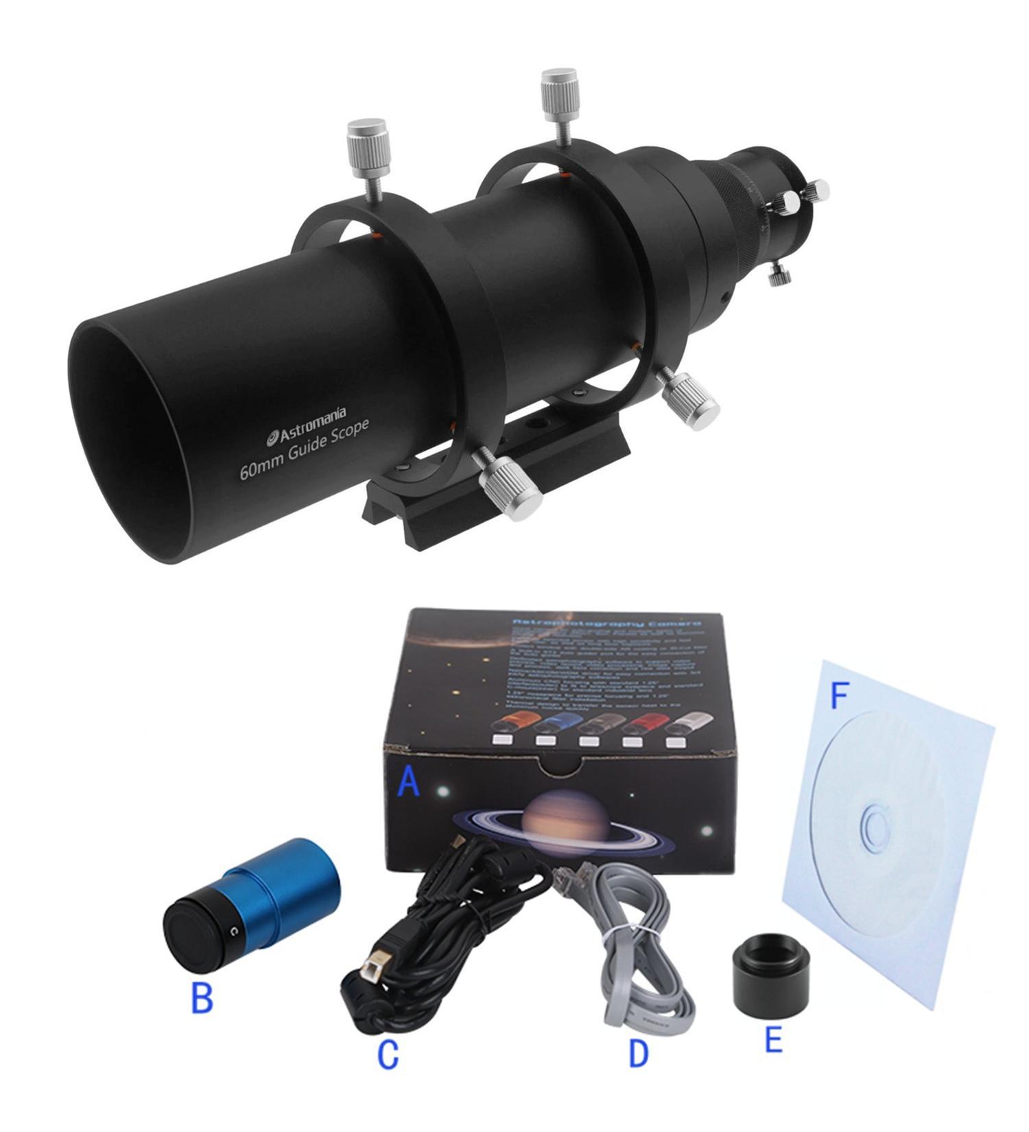 Astromania Camera Easy Autoguiding Set 60 - Perfect for Successful Planetary Photography - Buy Online on GoSupps.com