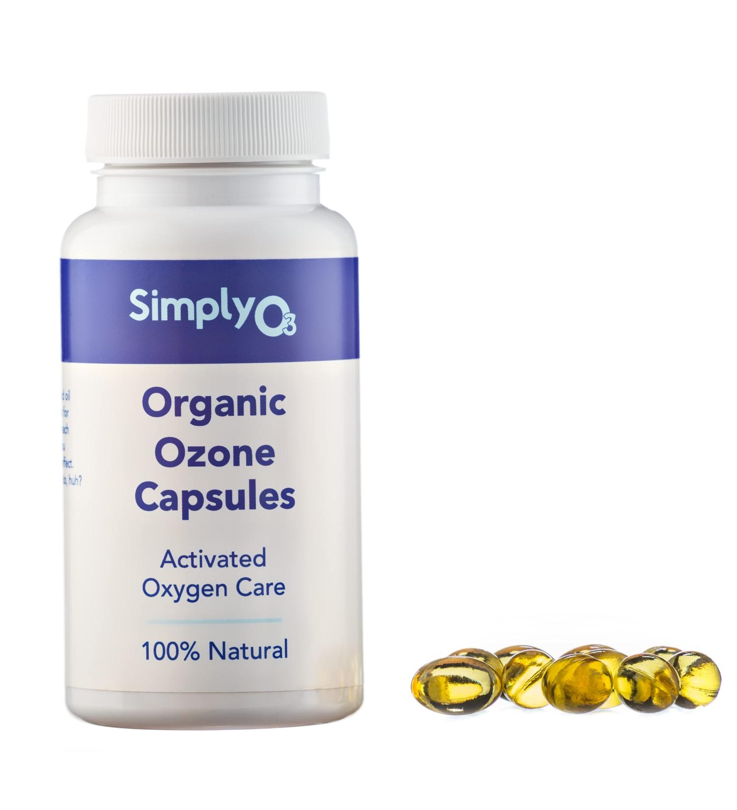 Organic Ozonated Olive Oil Capsules - 120 Count | 2 Month Supply - Buy Online on GoSupps.com