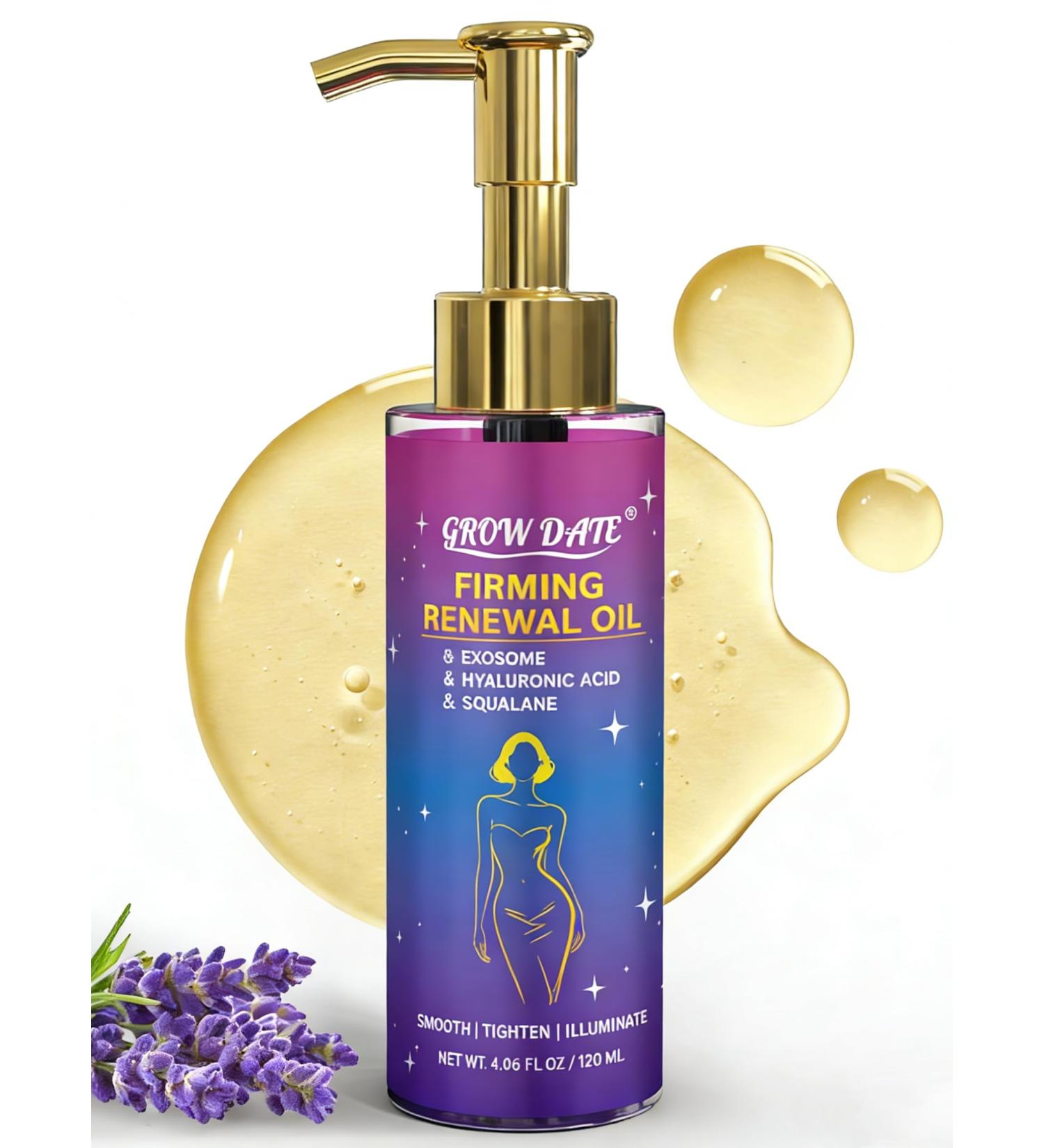 Body Firming Oil - Luxury Body Oil After Shower for Women - Tightening & Hydrating for Crepe Skin Full Body That Plumps Tightens Non-Greasy for All Skin Types Luxury Spa Gift Lavender 4 FL OZ - Buy Online on GoSupps.com