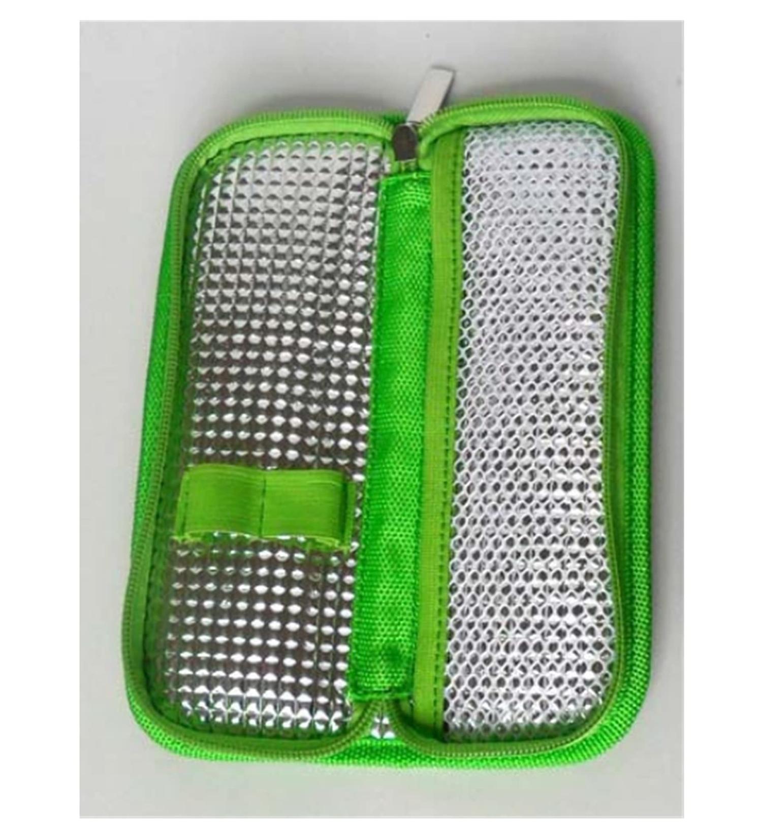LUQIQI Fit for New Portable Insulin Cooler Bag Diabetic Patient Organizer Travel Insulated Cases & Splitters (Color Name : Green) - Buy Online on GoSupps.com
