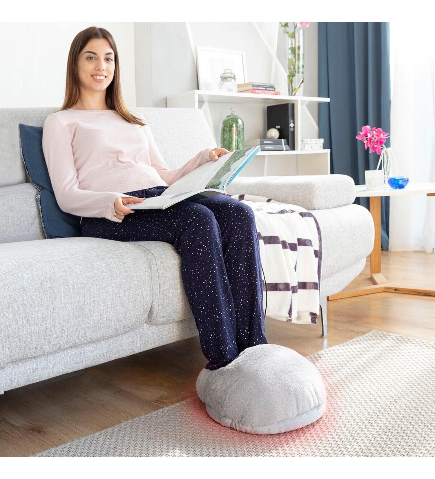 Innovagoods Foot Warmer - Ergonomic & Portable with 3 Temperature Levels | Fast Heating for Winter | 1.5m Power Cable - Buy Online on GoSupps.com