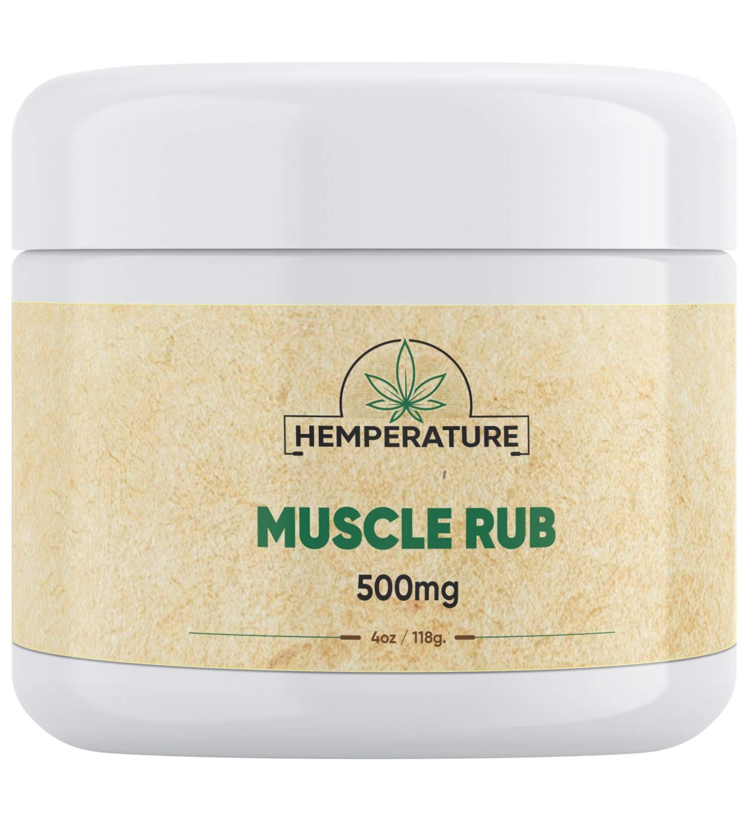 Advanced Therapeutics Hemp Cream Extra Strength 500 MG with Arnica Oil 4 Ounce for General Body Use