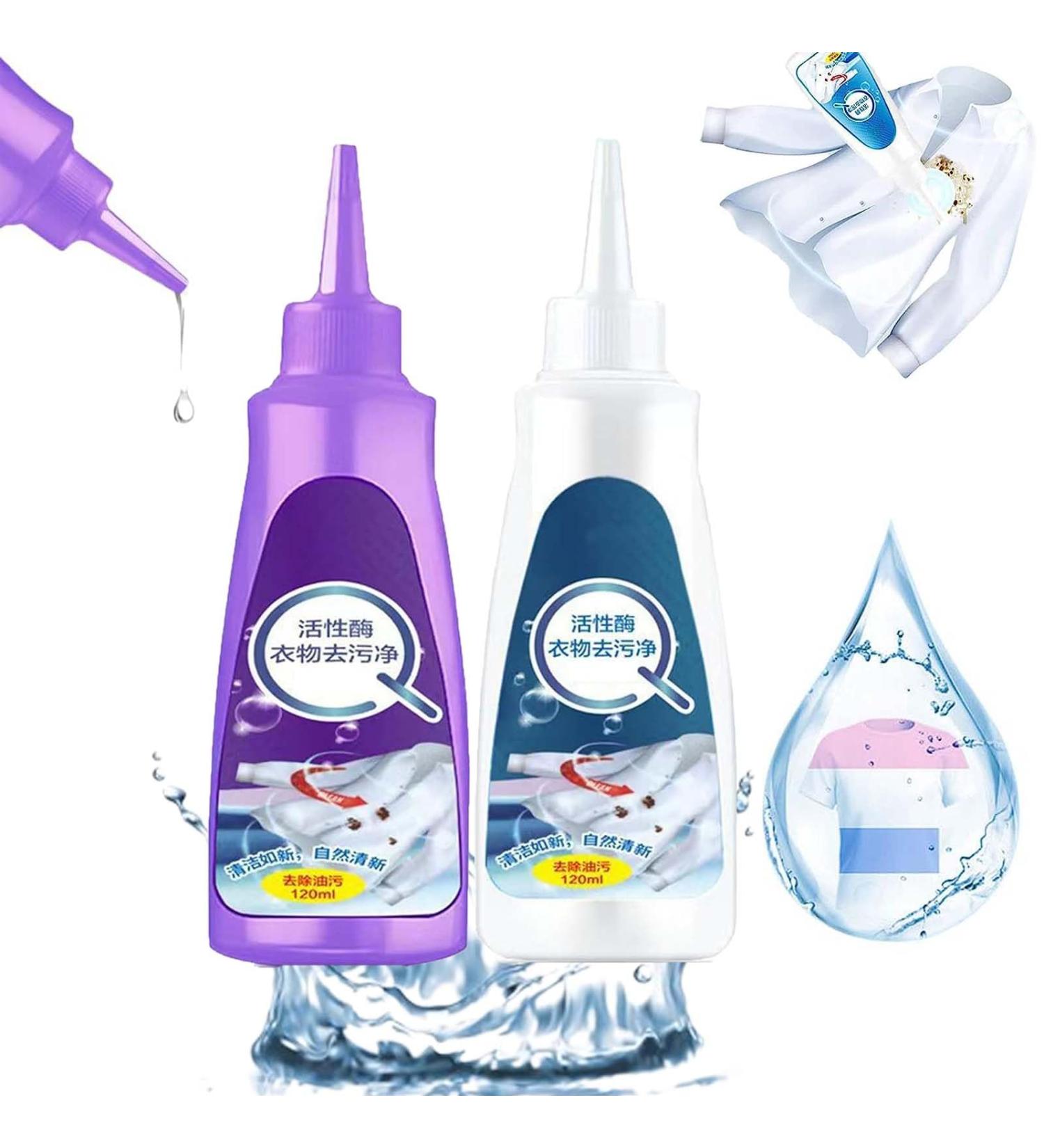 Active Enzyme Laundry Stain Remover | White Shirt Guardian & Stubborn Stain Cleaner | International Shipping Available - Buy Online on GoSupps.com