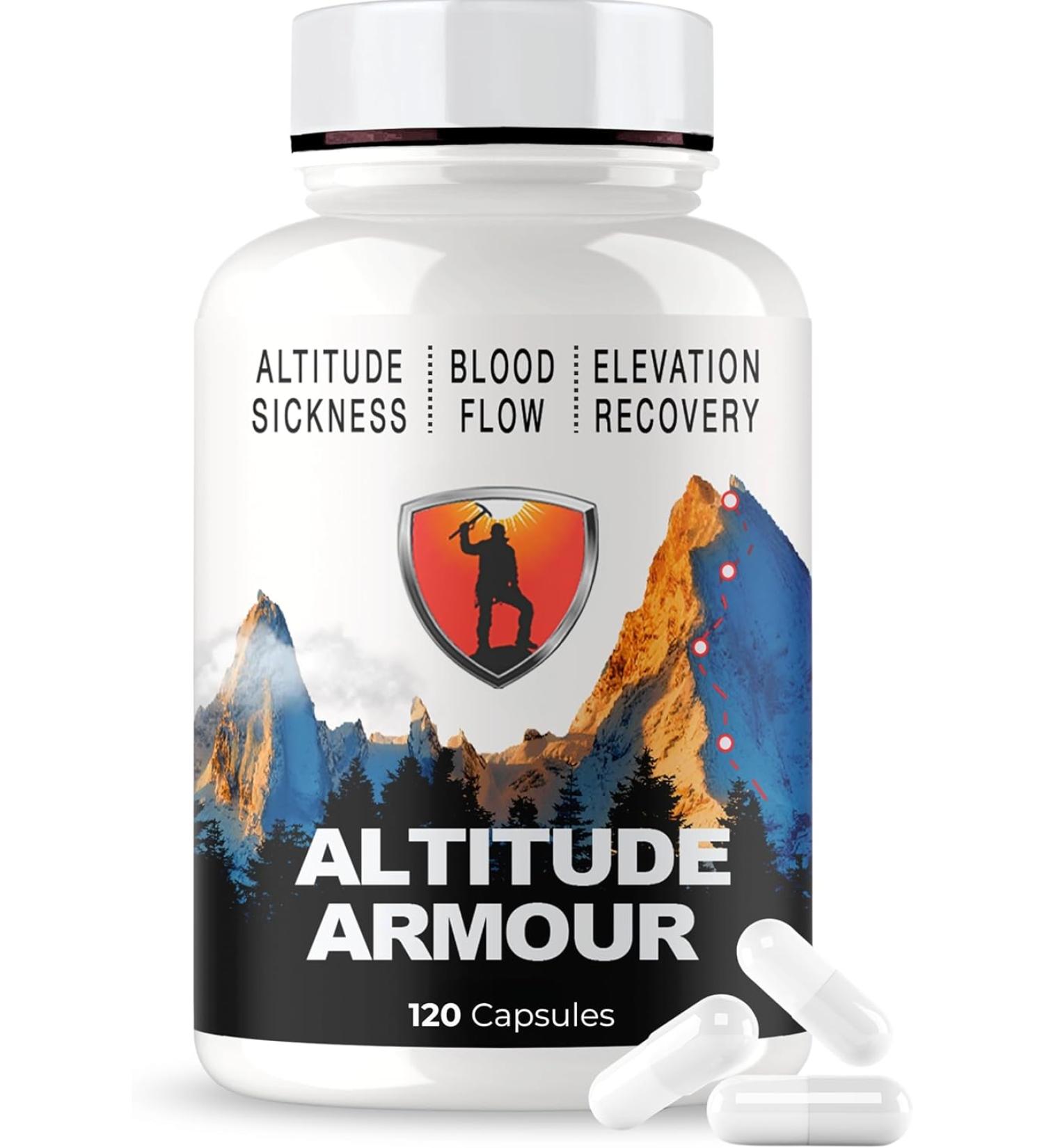 Altitude Sickness Prevention | ELEVATTO Complex Anti Altitude Relief Pills for High Elevation Oxygen Support - Buy Online on GoSupps.com