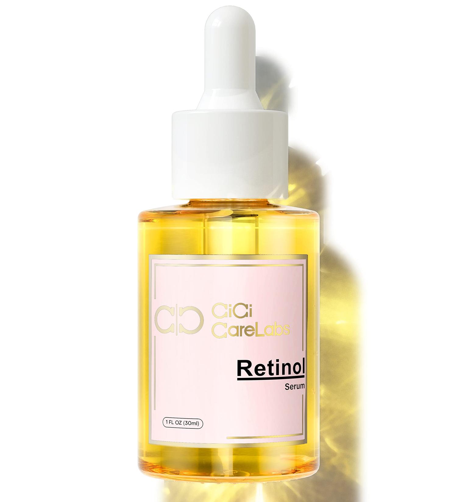 CiCi CareLabs Retinol Serum for Face - 1% HPR Anti-Wrinkle Formula for Visibly Smoother Skin - 1 Fl Oz - Buy Online on GoSupps.com