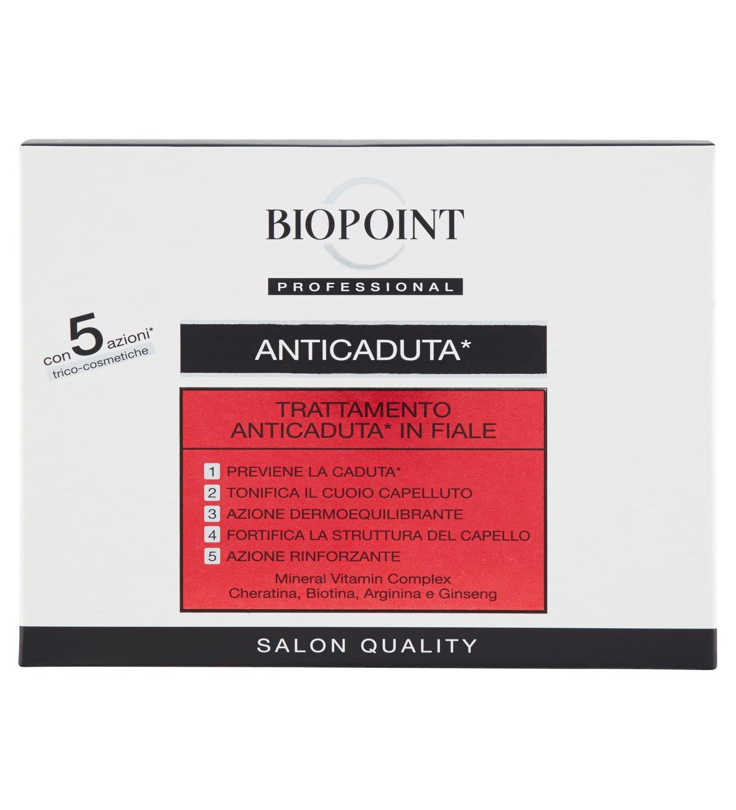 Biopoint Anti-Fall Hair Ampoules - 70ml | Strengthen & Protect Hair | International Shipping Available - Buy Online on GoSupps.com